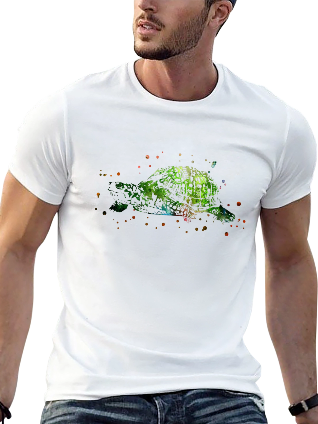 Turtle Watercolor Graphic Tee