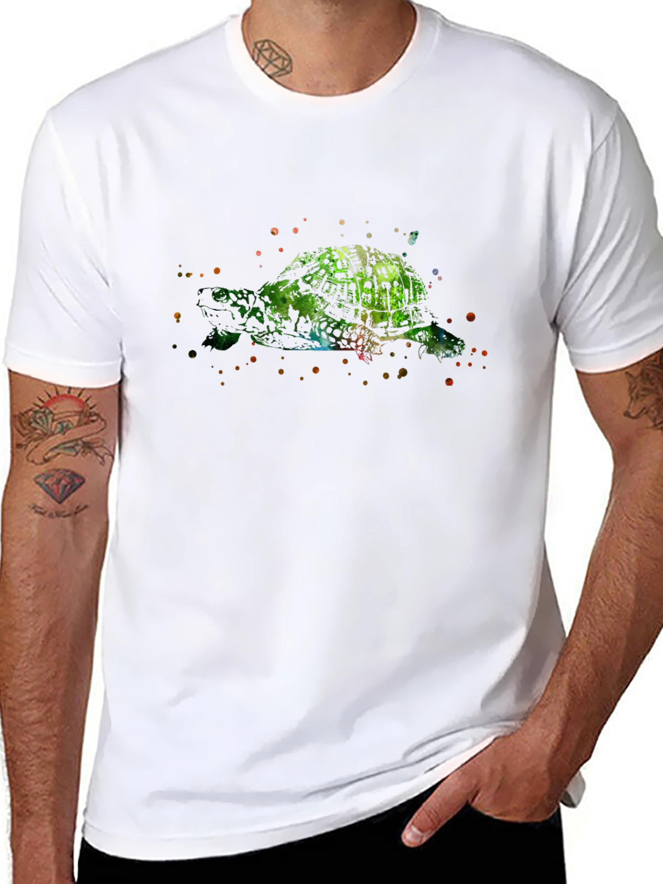 Turtle Watercolor Graphic Tee