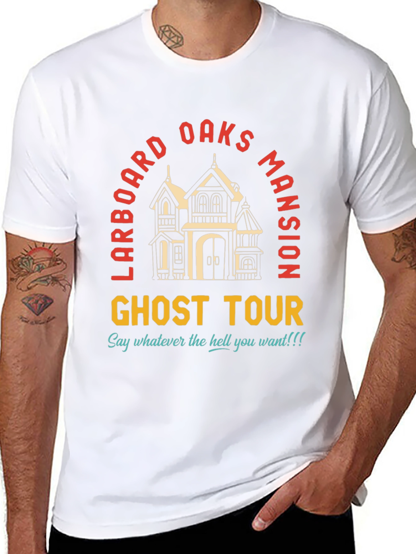 Larboard Oaks Mansion Ghost Tour Tee