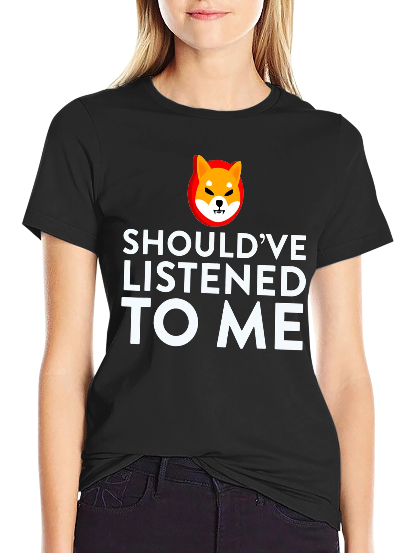 Shiba Inu Crypto Meme T-Shirt