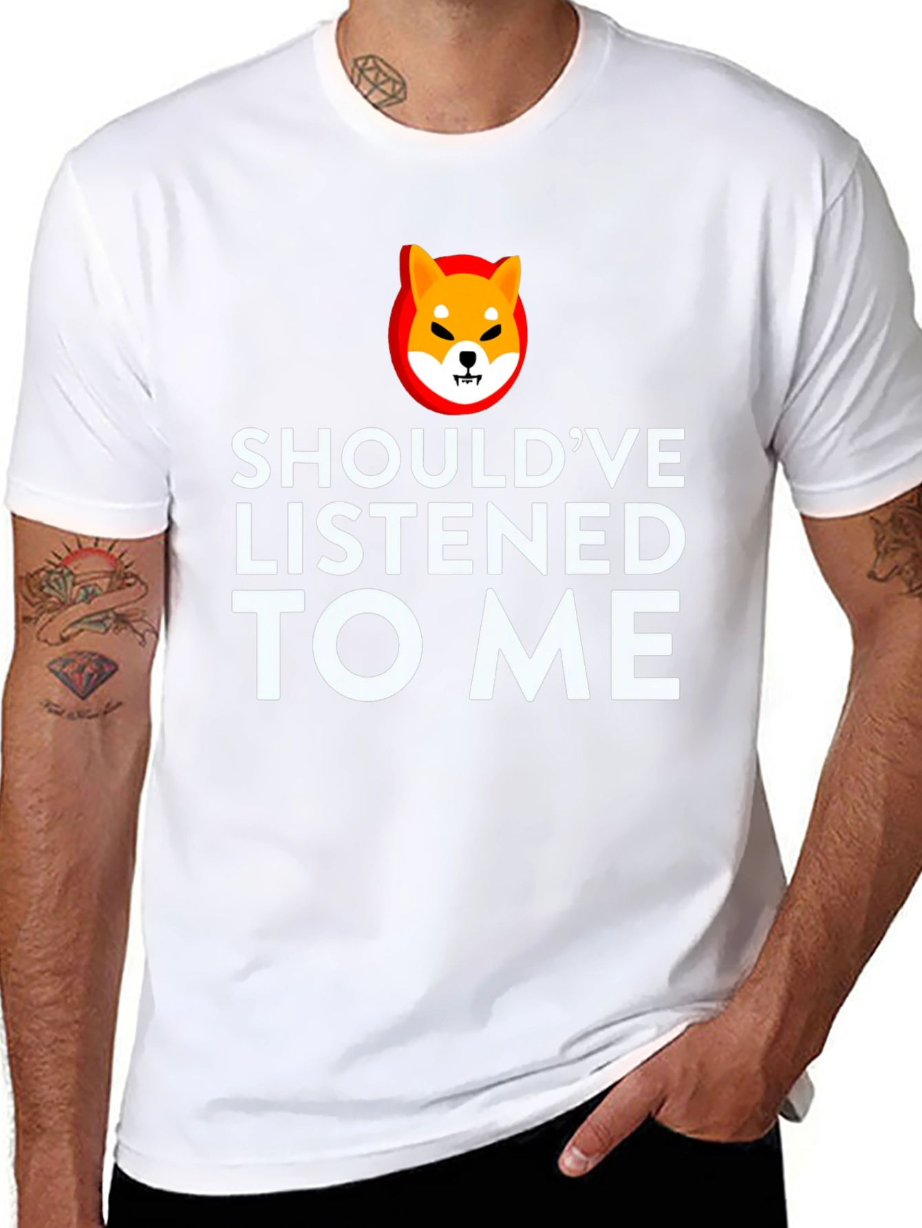 Shiba Inu Crypto Meme T-Shirt
