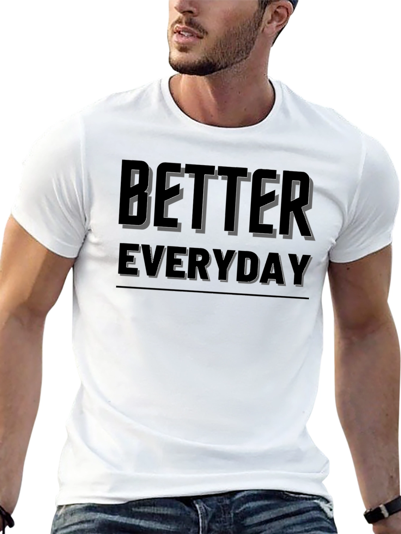 Better Everyday Graphic T-Shirt - Black