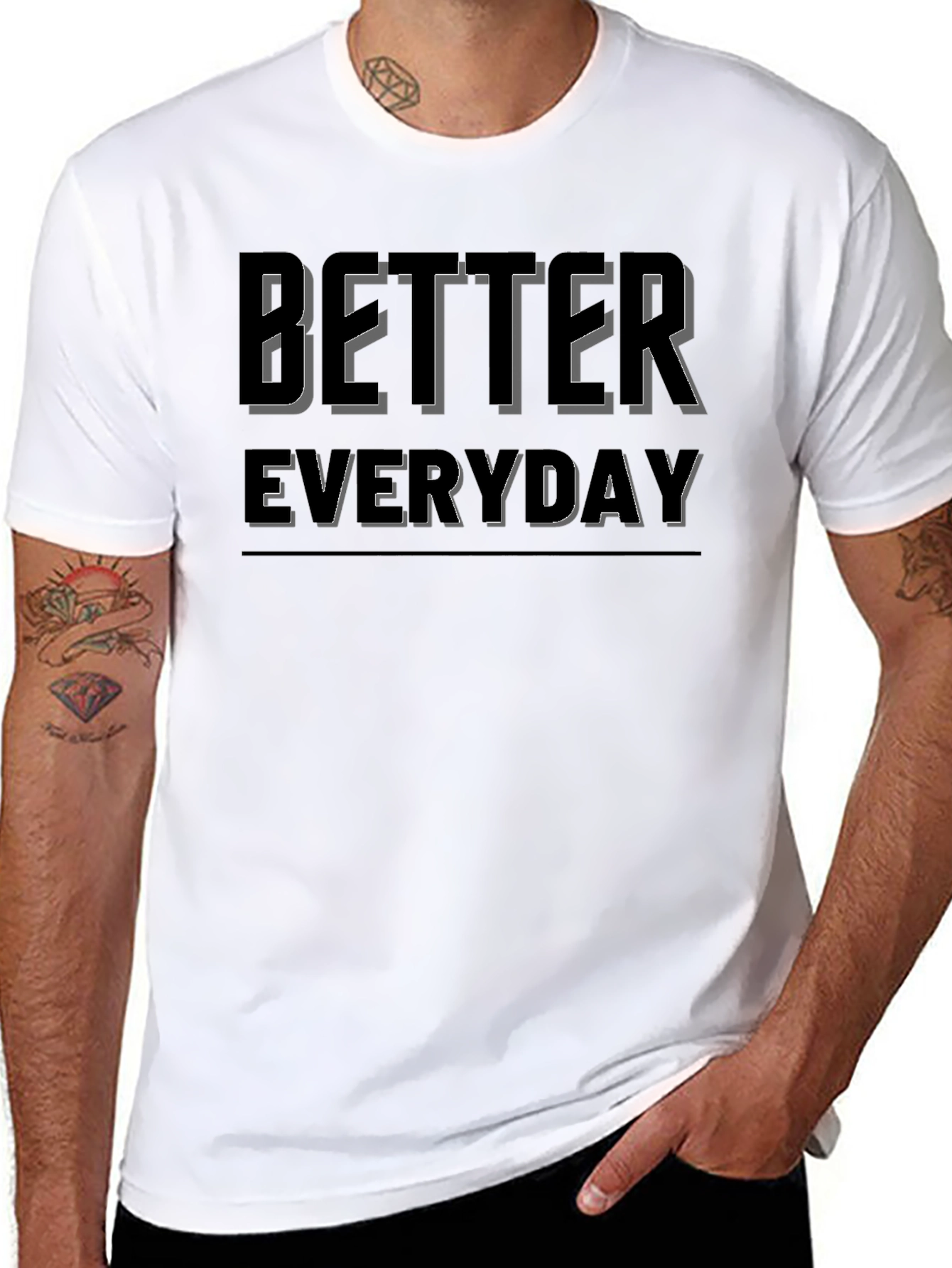 Better Everyday Graphic T-Shirt - Black