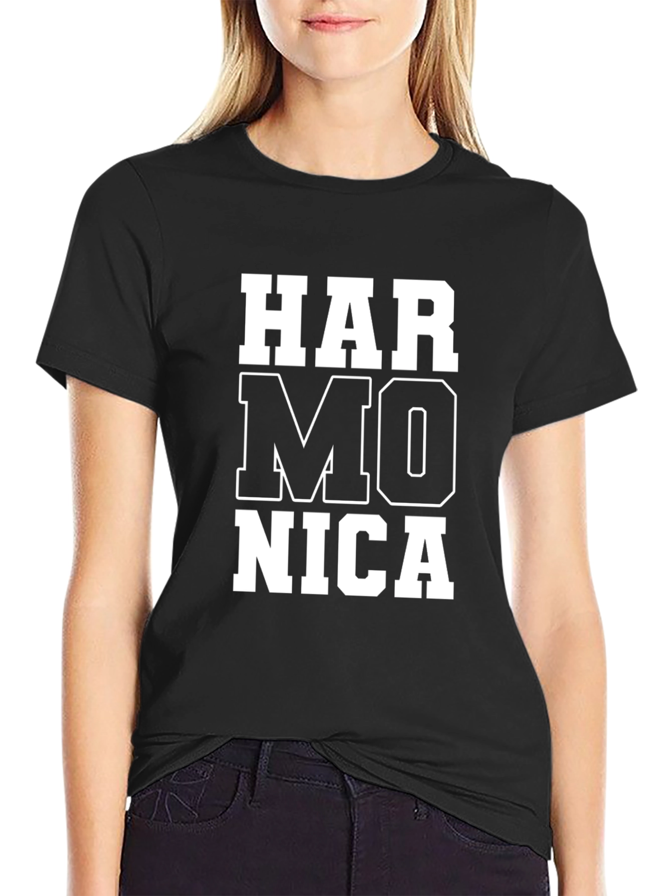 Harmonica Graphic Tee - Music Lover T-Shirt