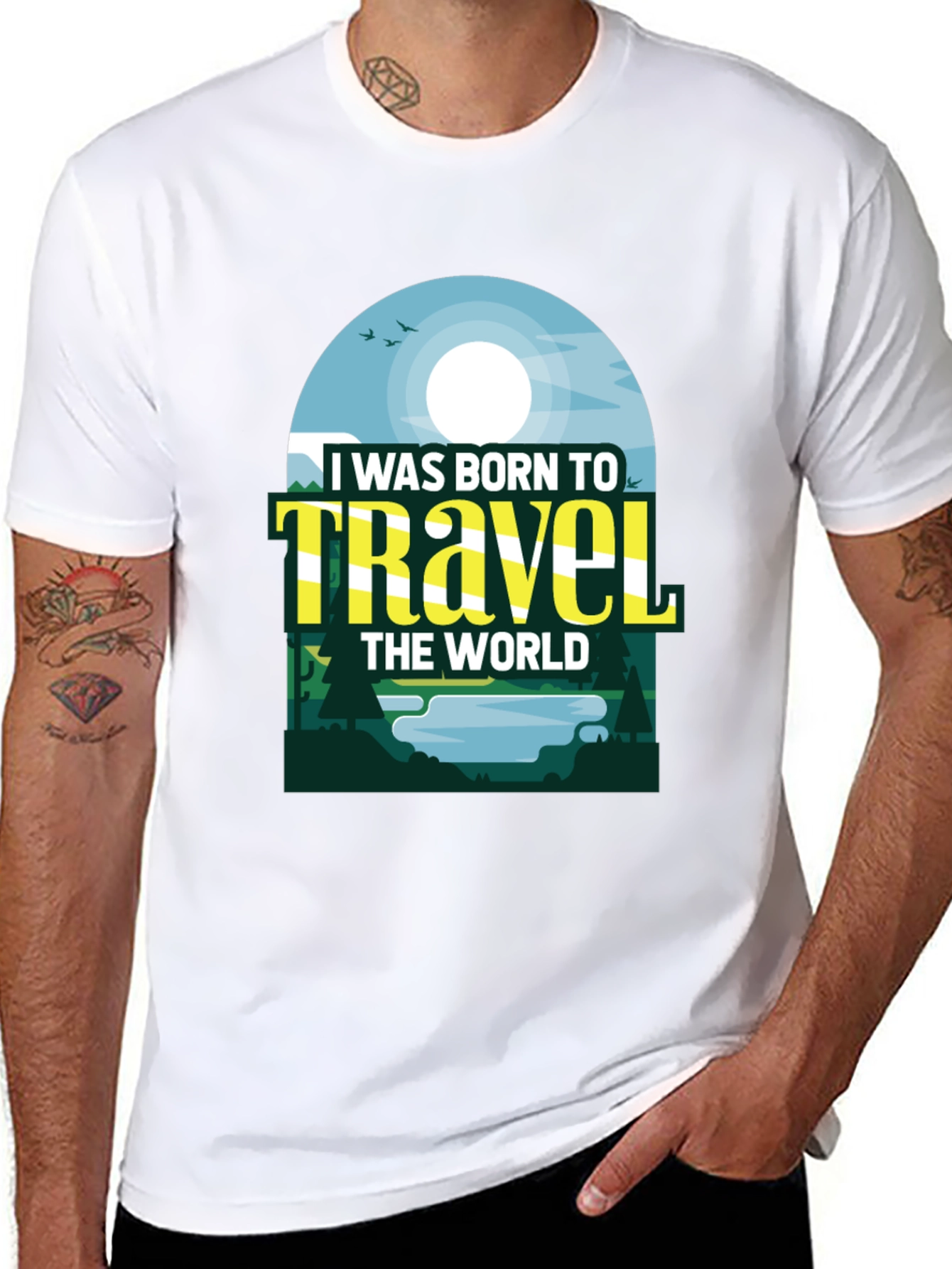 Travel The World Graphic Tee