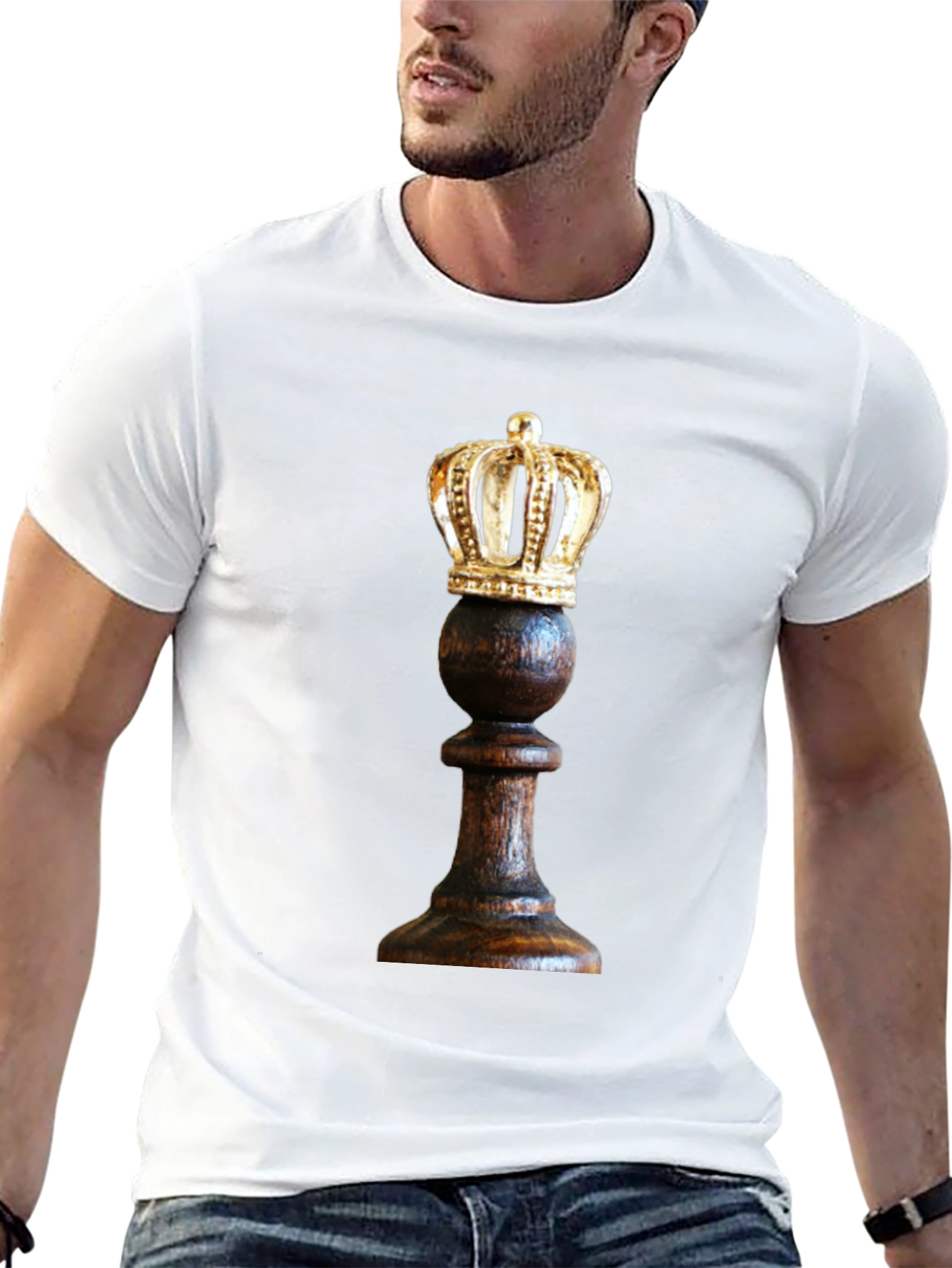Chess King Graphic Tee - Royal Game Fashion