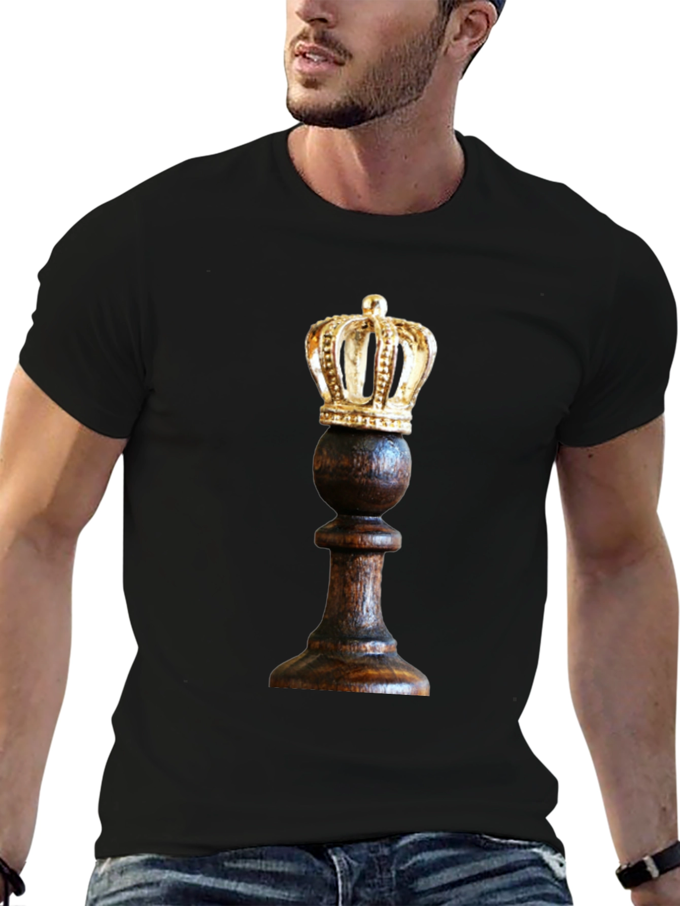 Chess King Graphic Tee - Royal Game Fashion