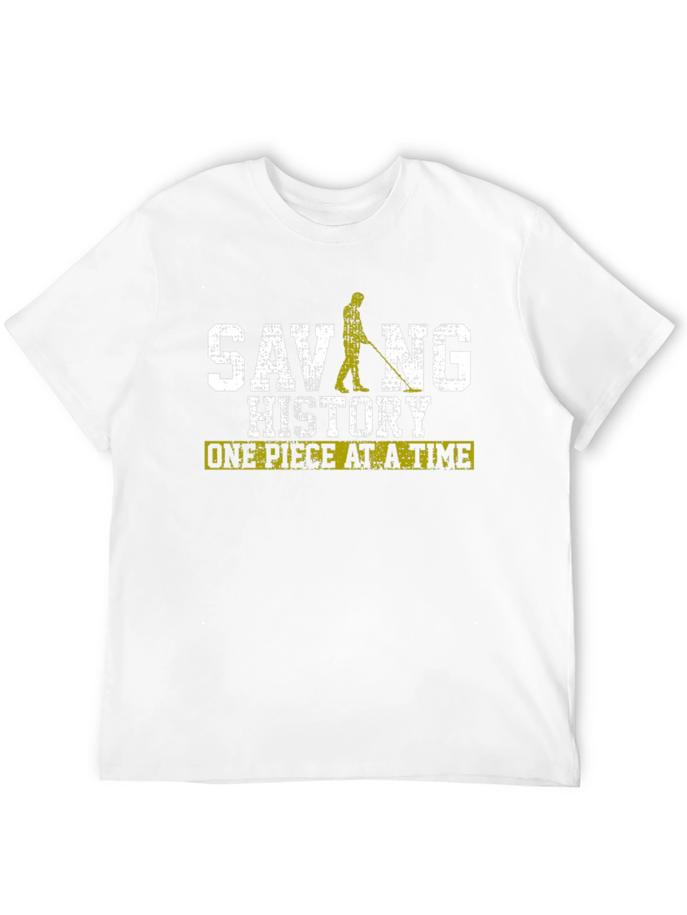 Saving History T-Shirt Metal Detecting Tee