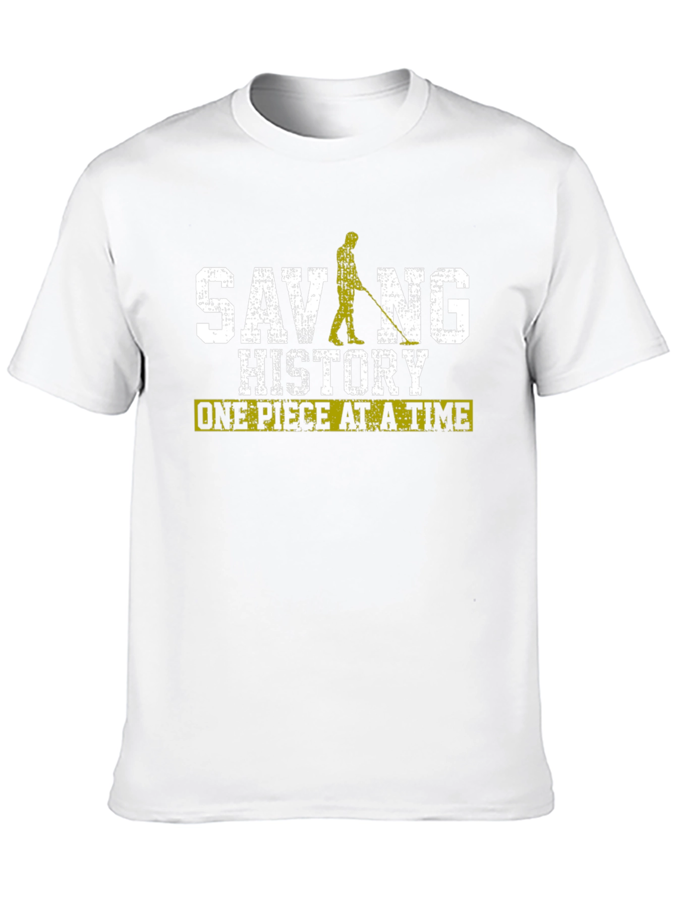 Saving History T-Shirt Metal Detecting Tee