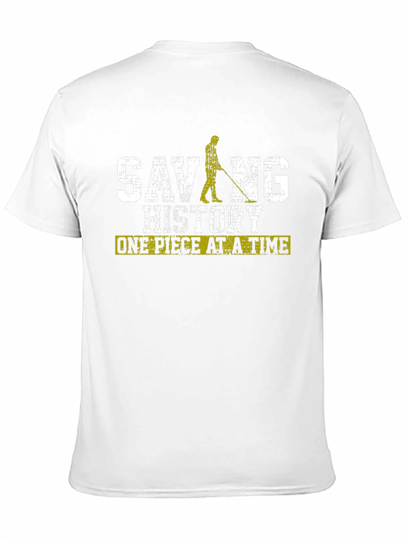 Saving History T-Shirt Metal Detecting Tee