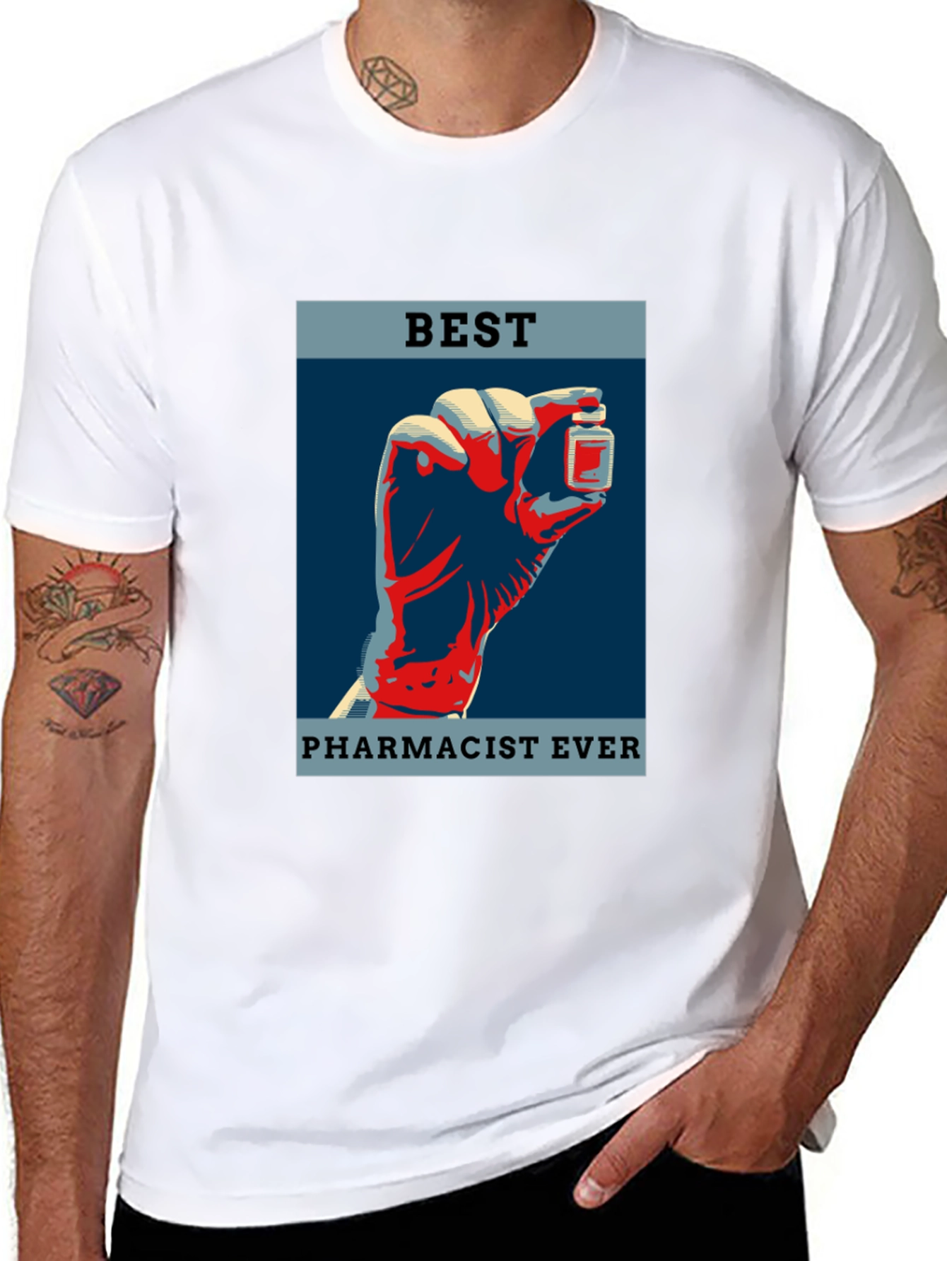 Best Pharmacist Ever Graphic T-Shirt