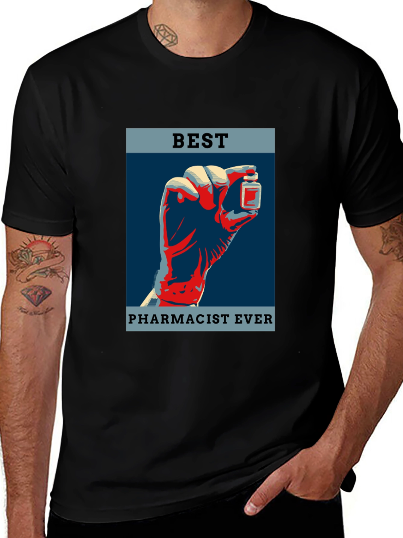 Best Pharmacist Ever Graphic T-Shirt