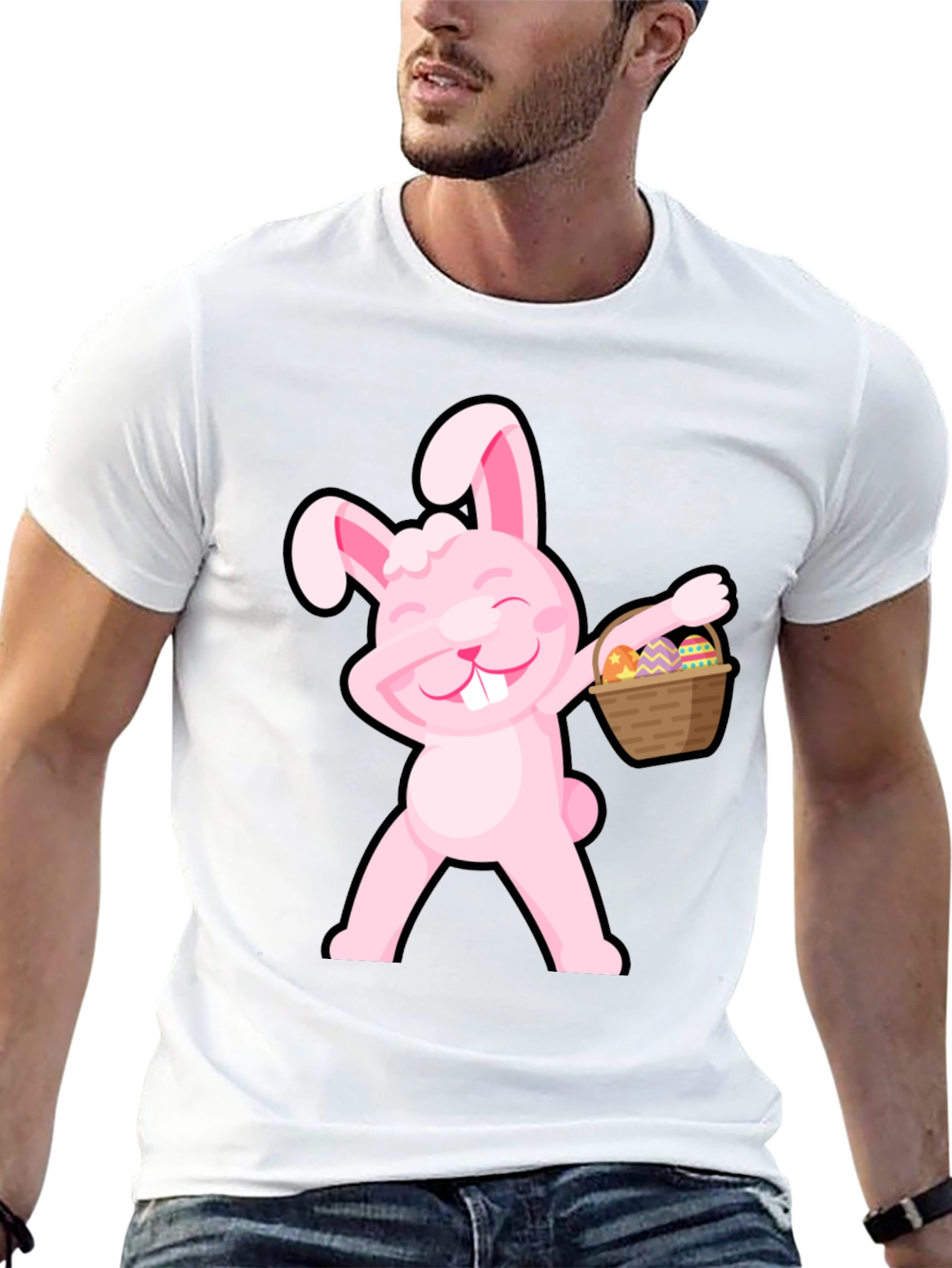 Easter Bunny Dabbing T-Shirt