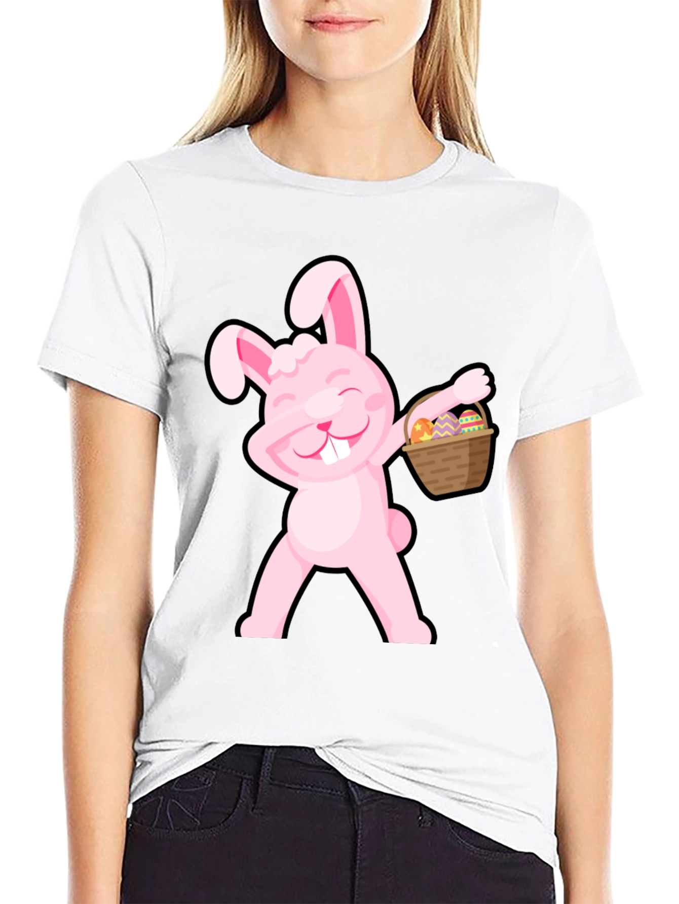 Easter Bunny Dabbing T-Shirt