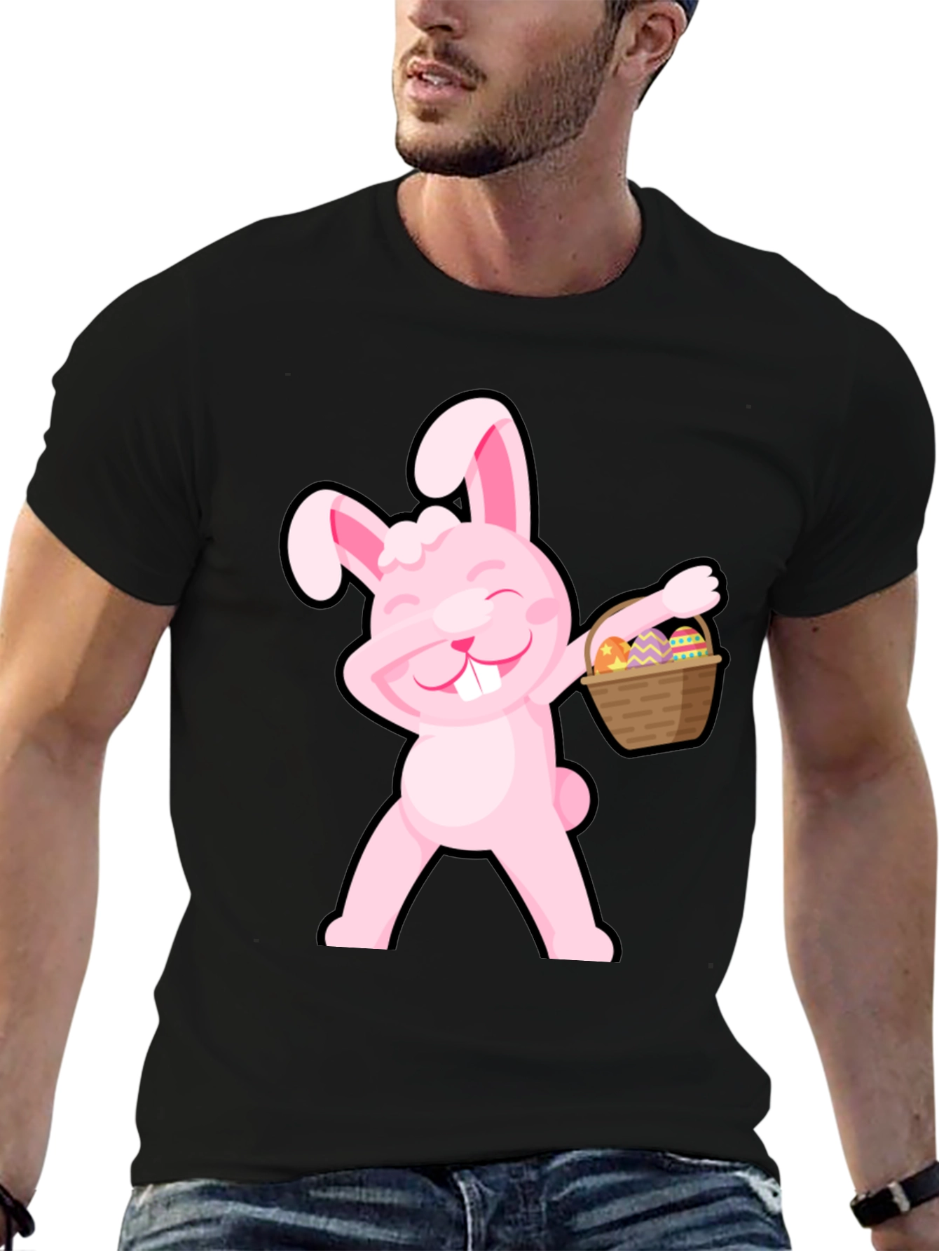 Easter Bunny Dabbing T-Shirt