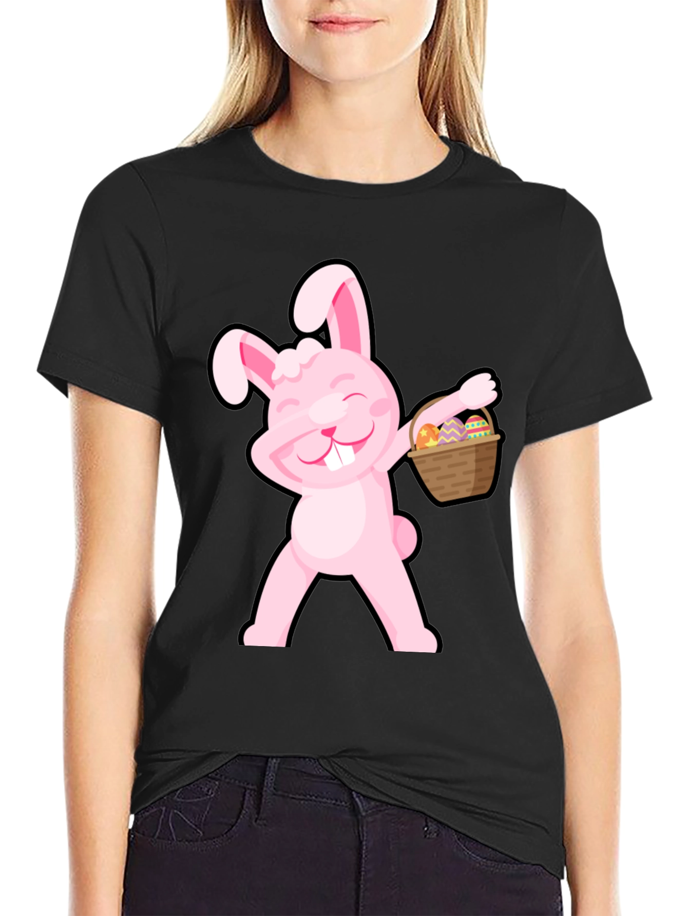 Easter Bunny Dabbing T-Shirt