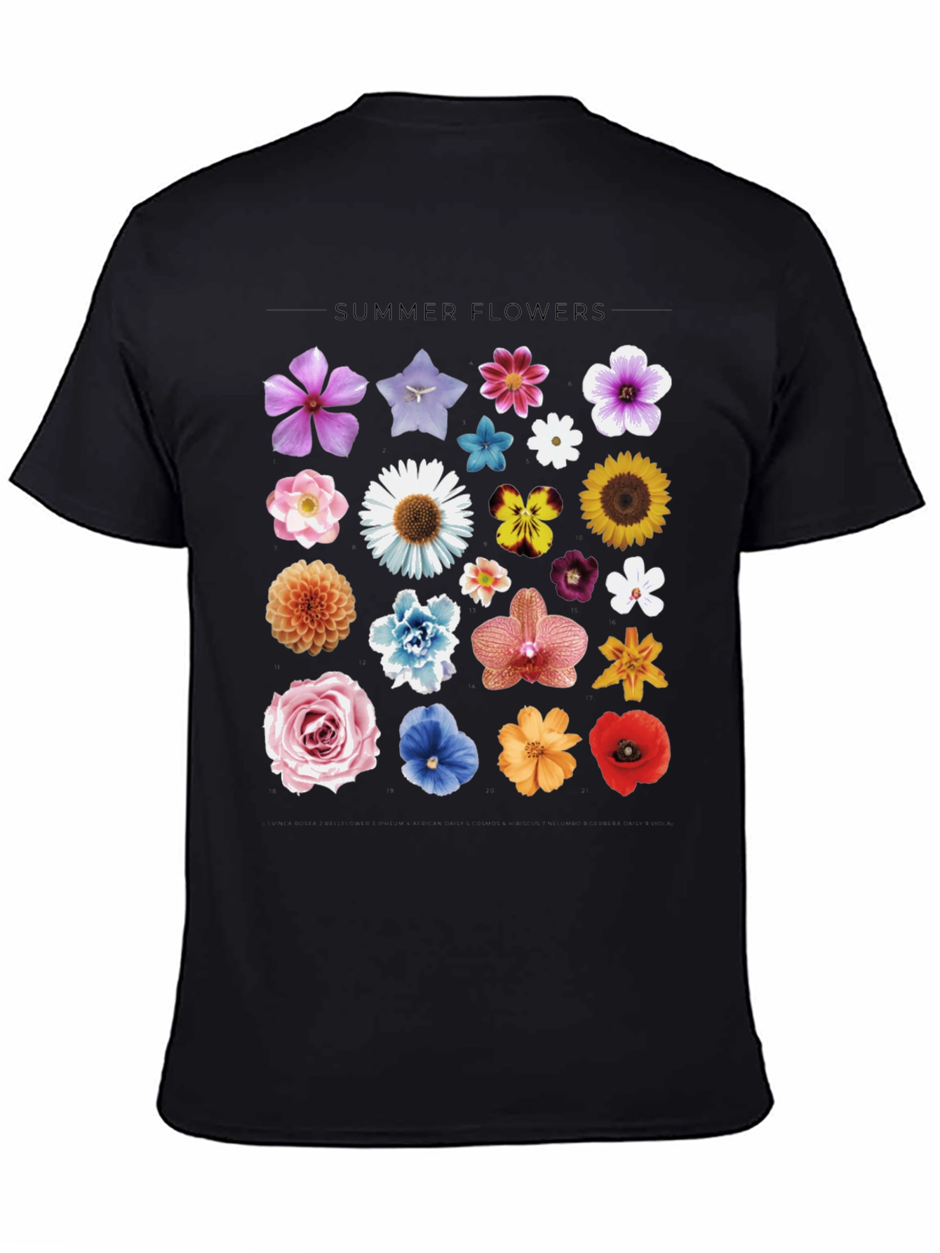 Summer Flowers Graphic Tee