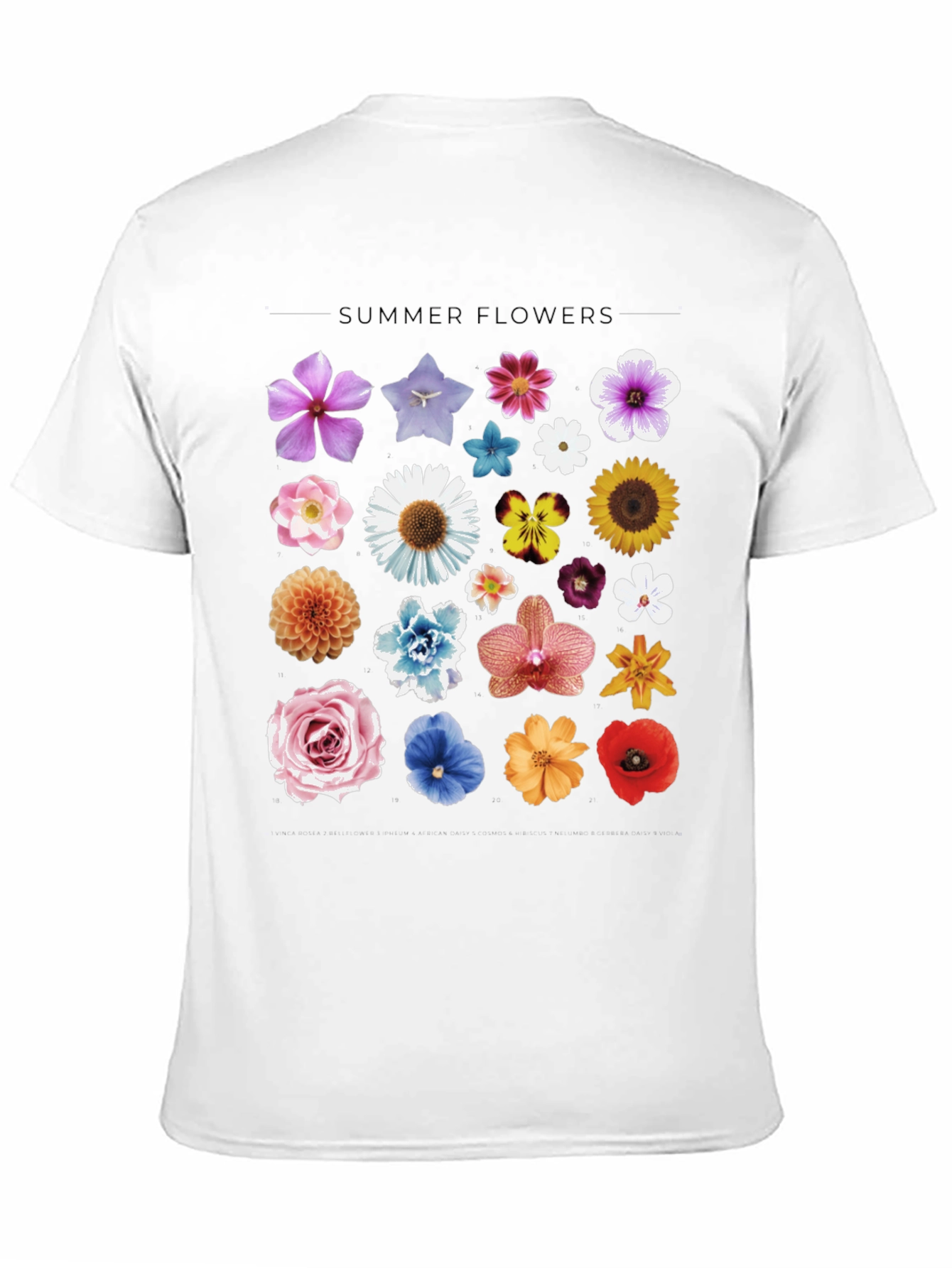 Summer Flowers Graphic Tee