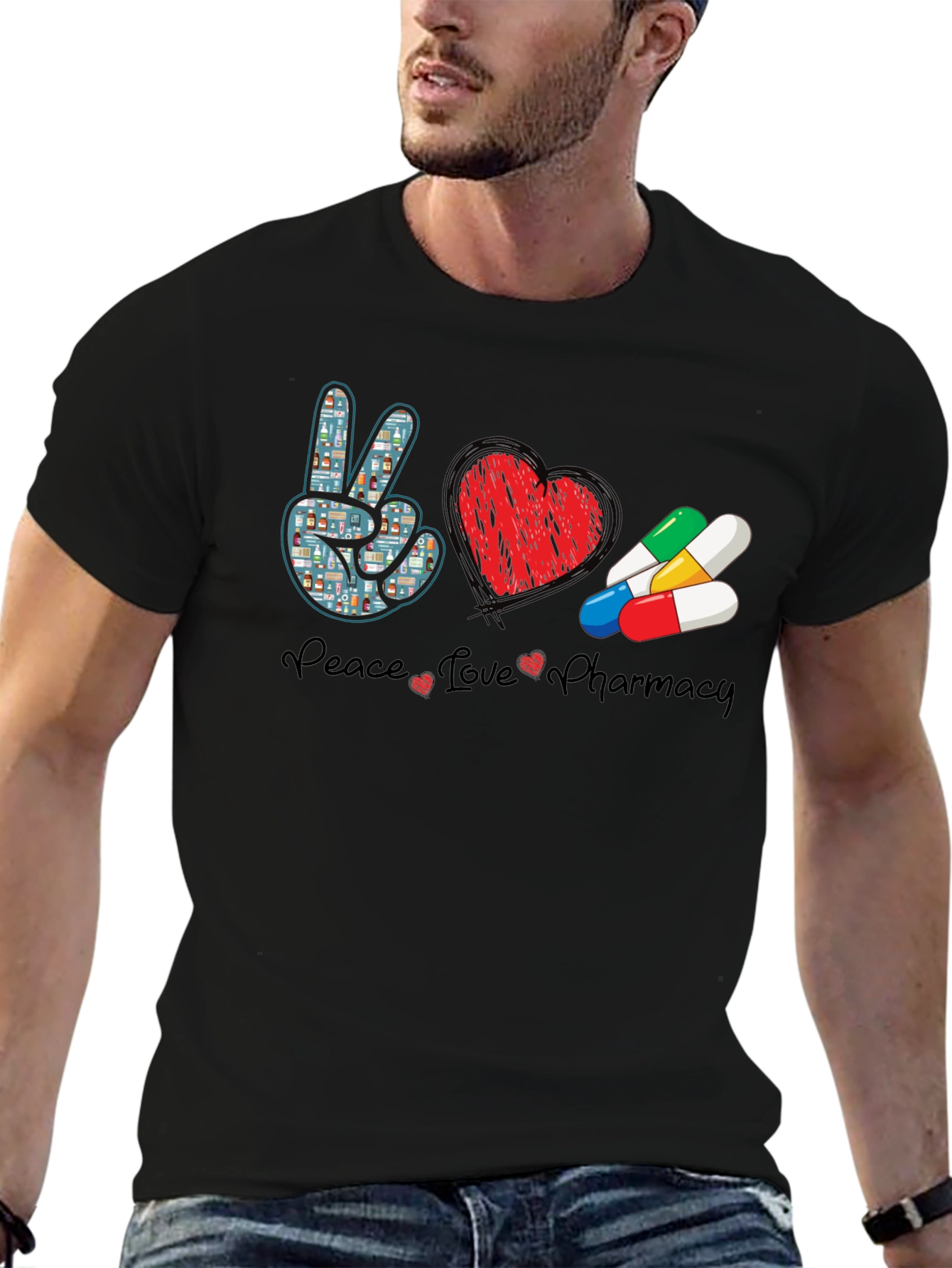 Peace Love Pharmacy T-Shirt
