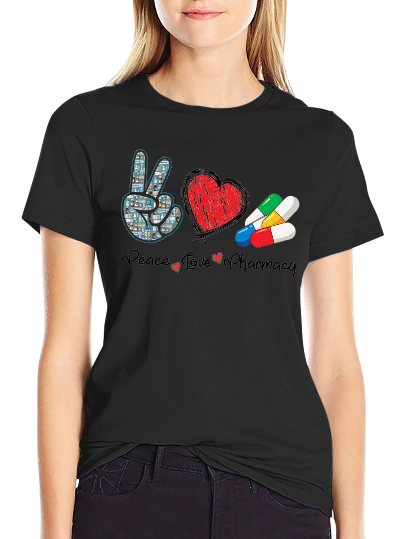 Peace Love Pharmacy T-Shirt