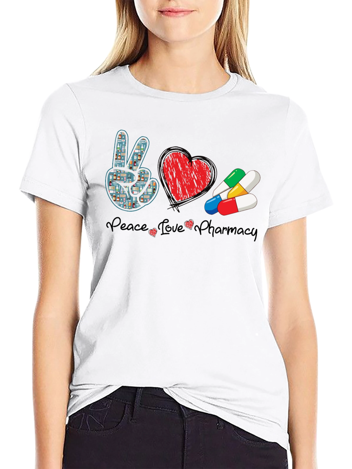 Peace Love Pharmacy T-Shirt