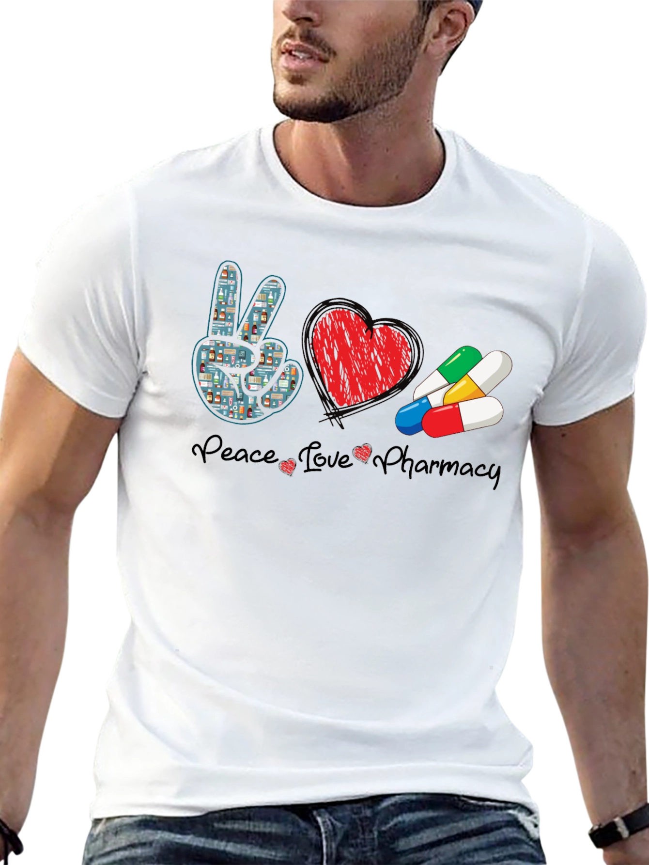 Peace Love Pharmacy T-Shirt