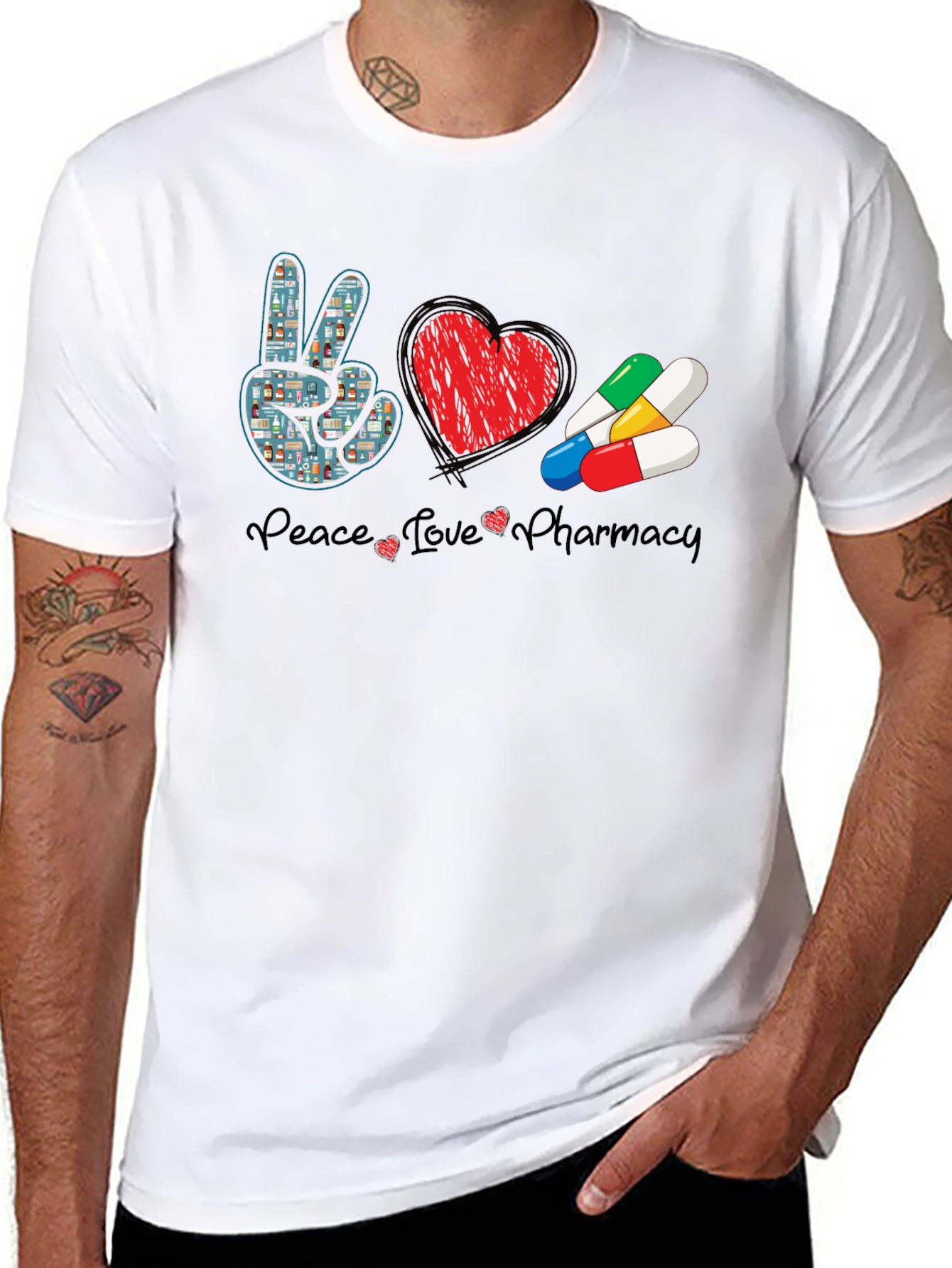 Peace Love Pharmacy T-Shirt