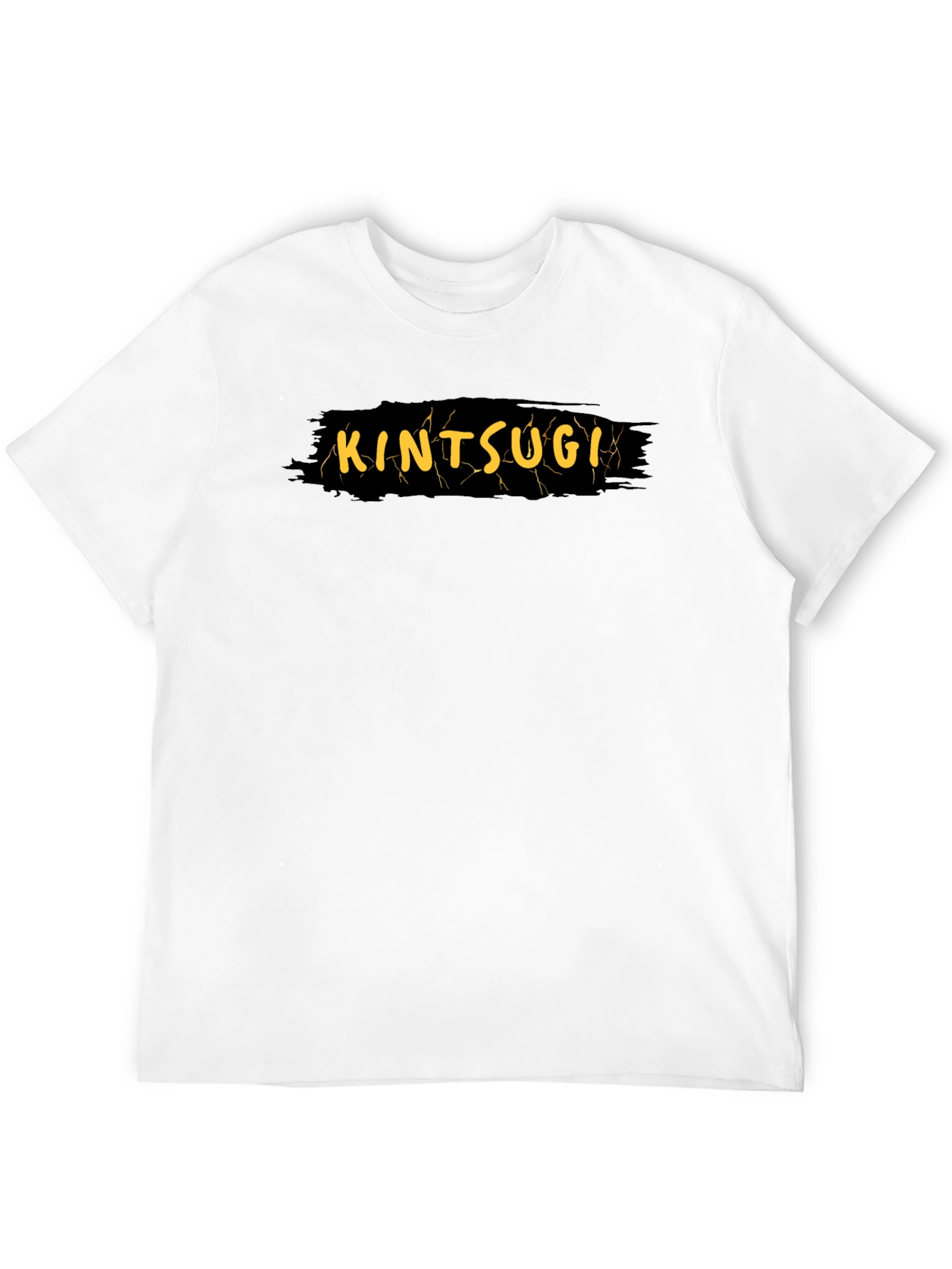 Kintsugi Graphic Tee - Black Crew Neck