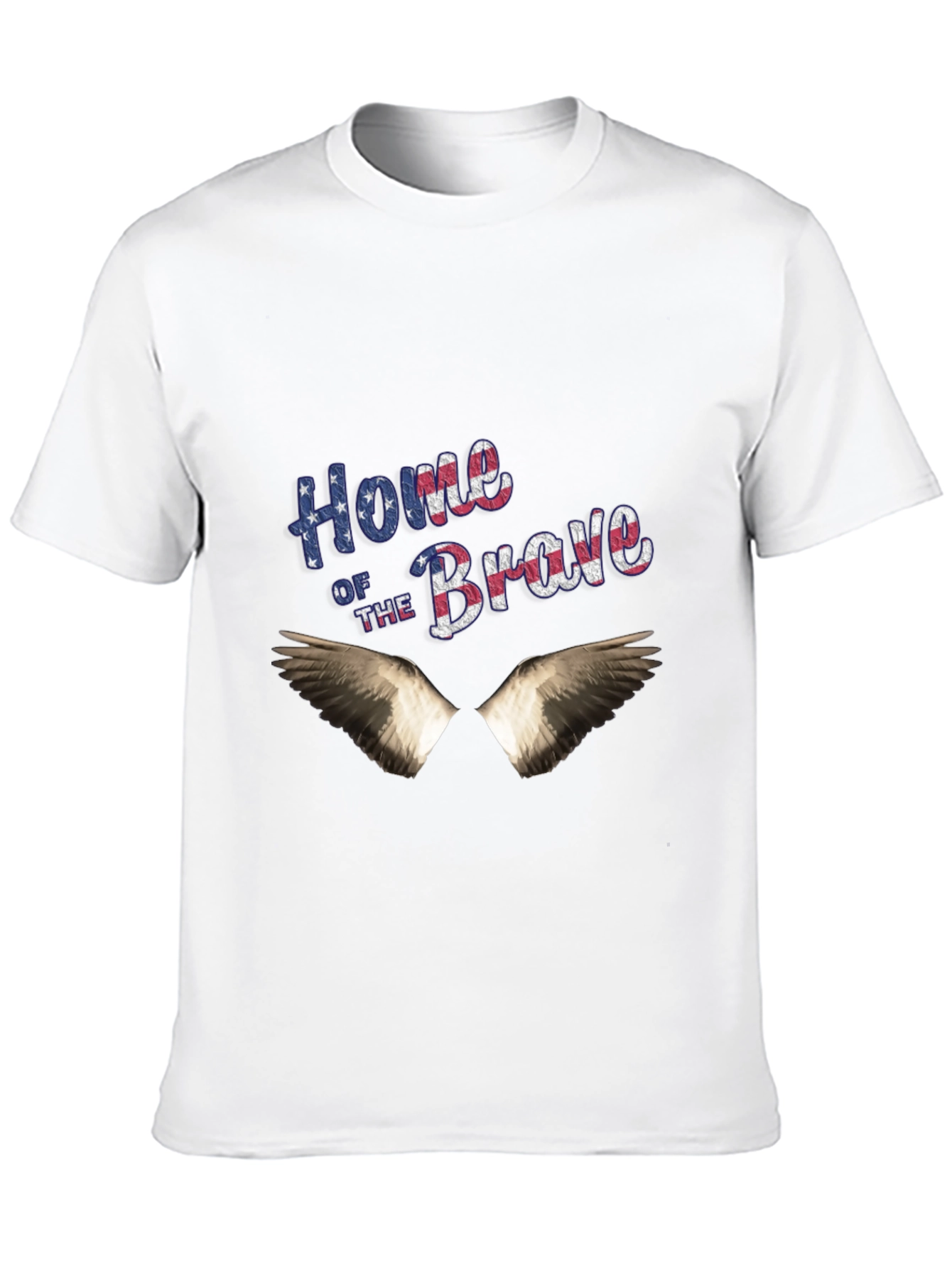 Home of the Brave Patriotic Graphic Tee