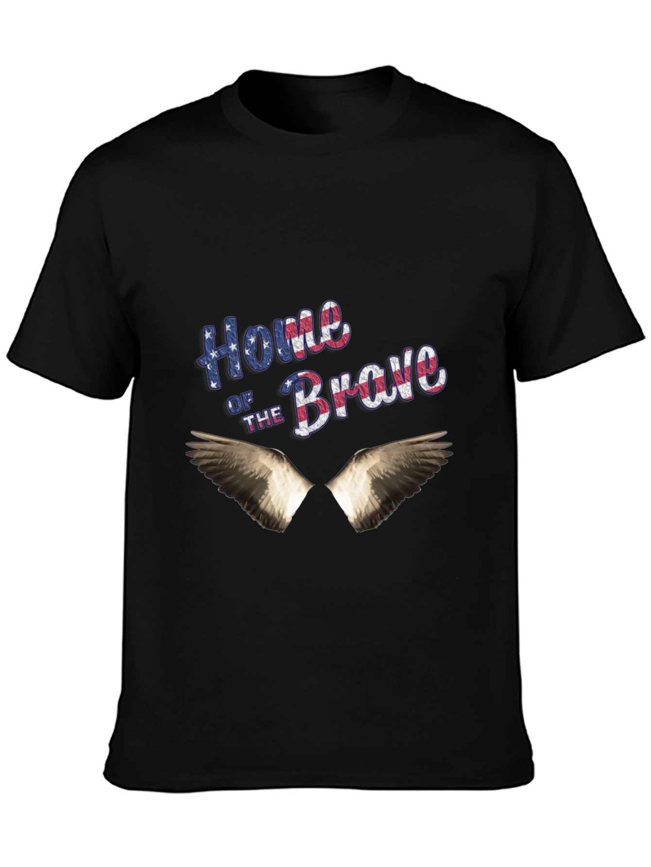 Home of the Brave Patriotic Graphic Tee