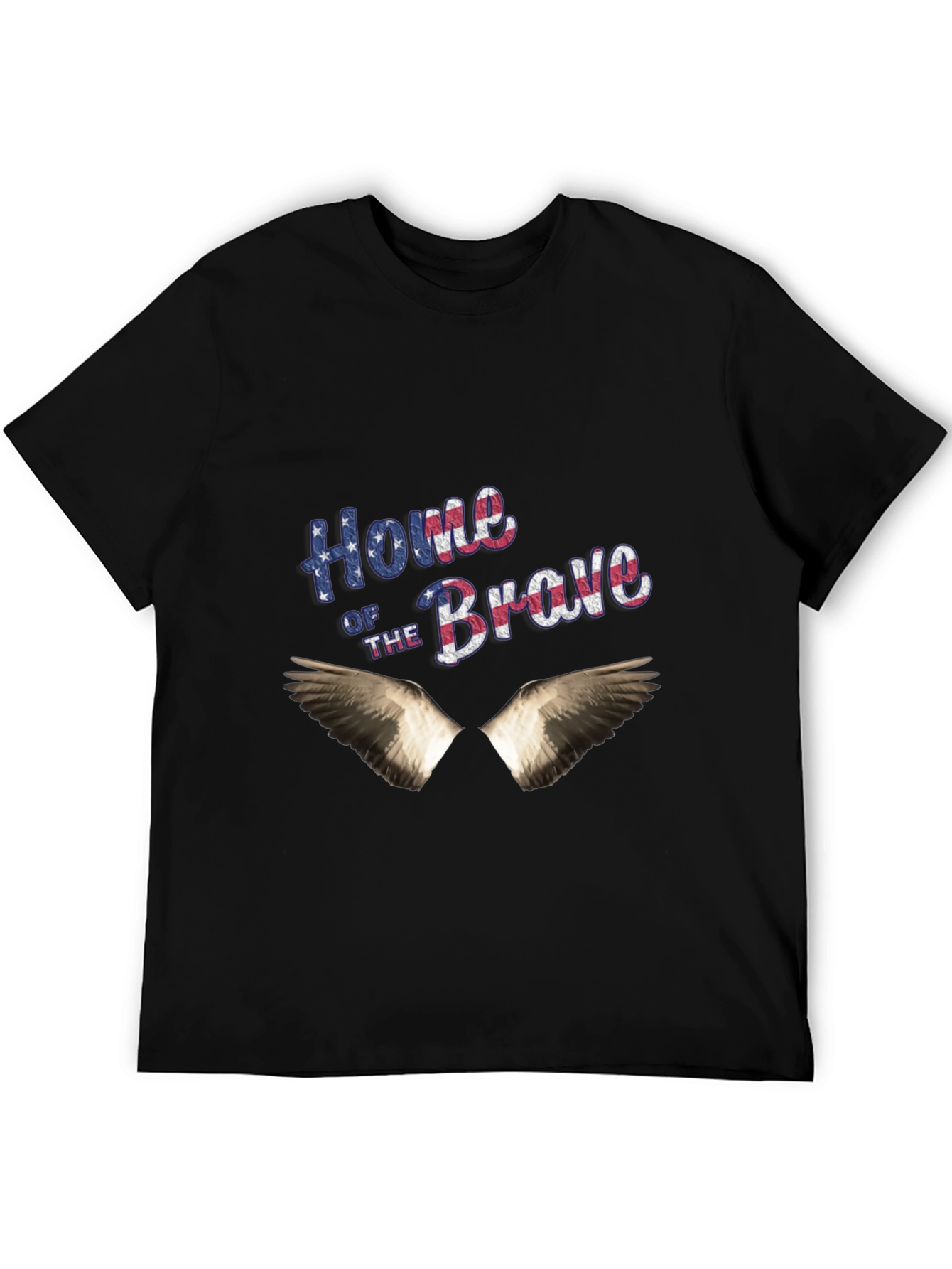 Home of the Brave Patriotic Graphic Tee
