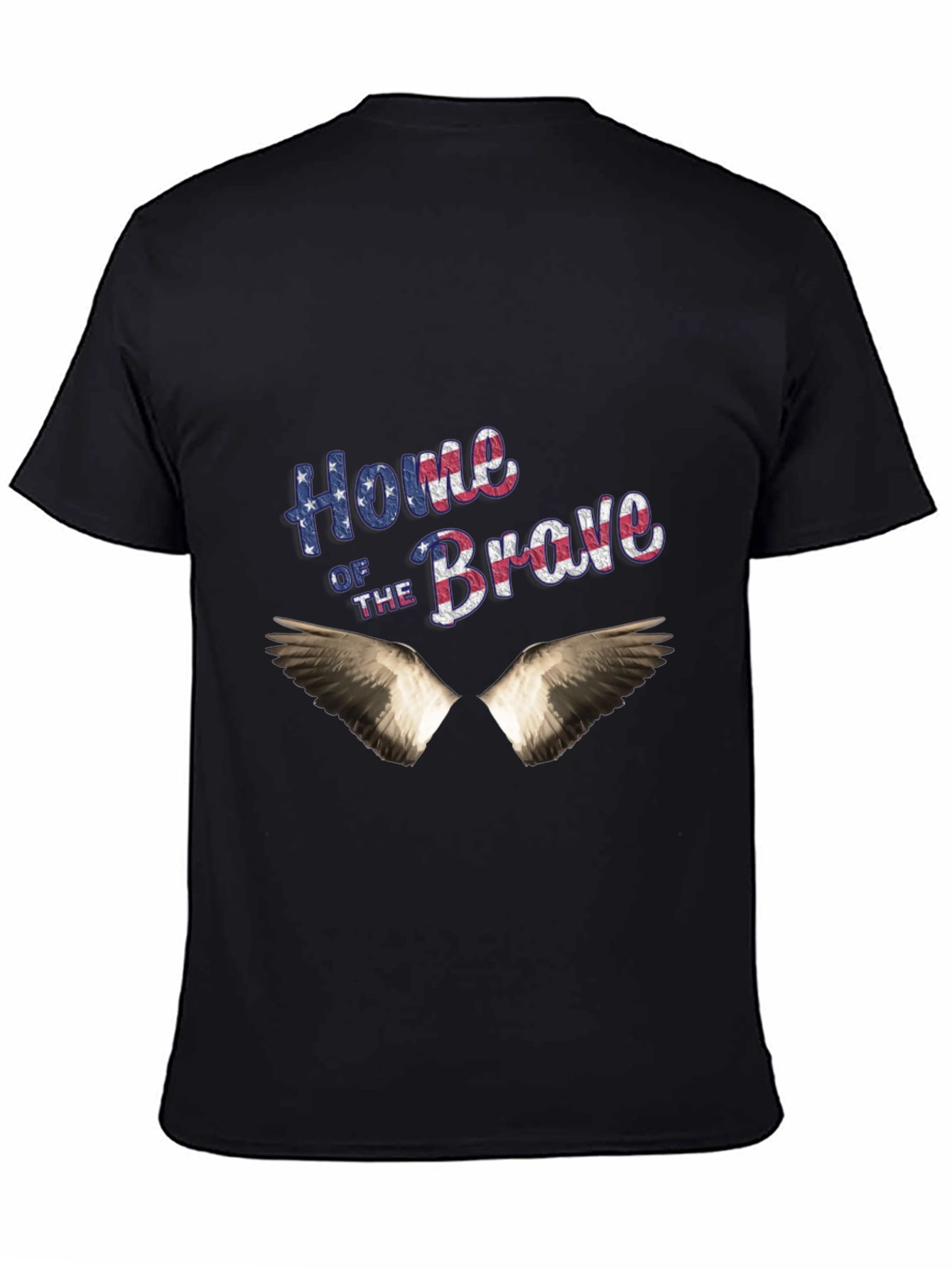 Home of the Brave Patriotic Graphic Tee