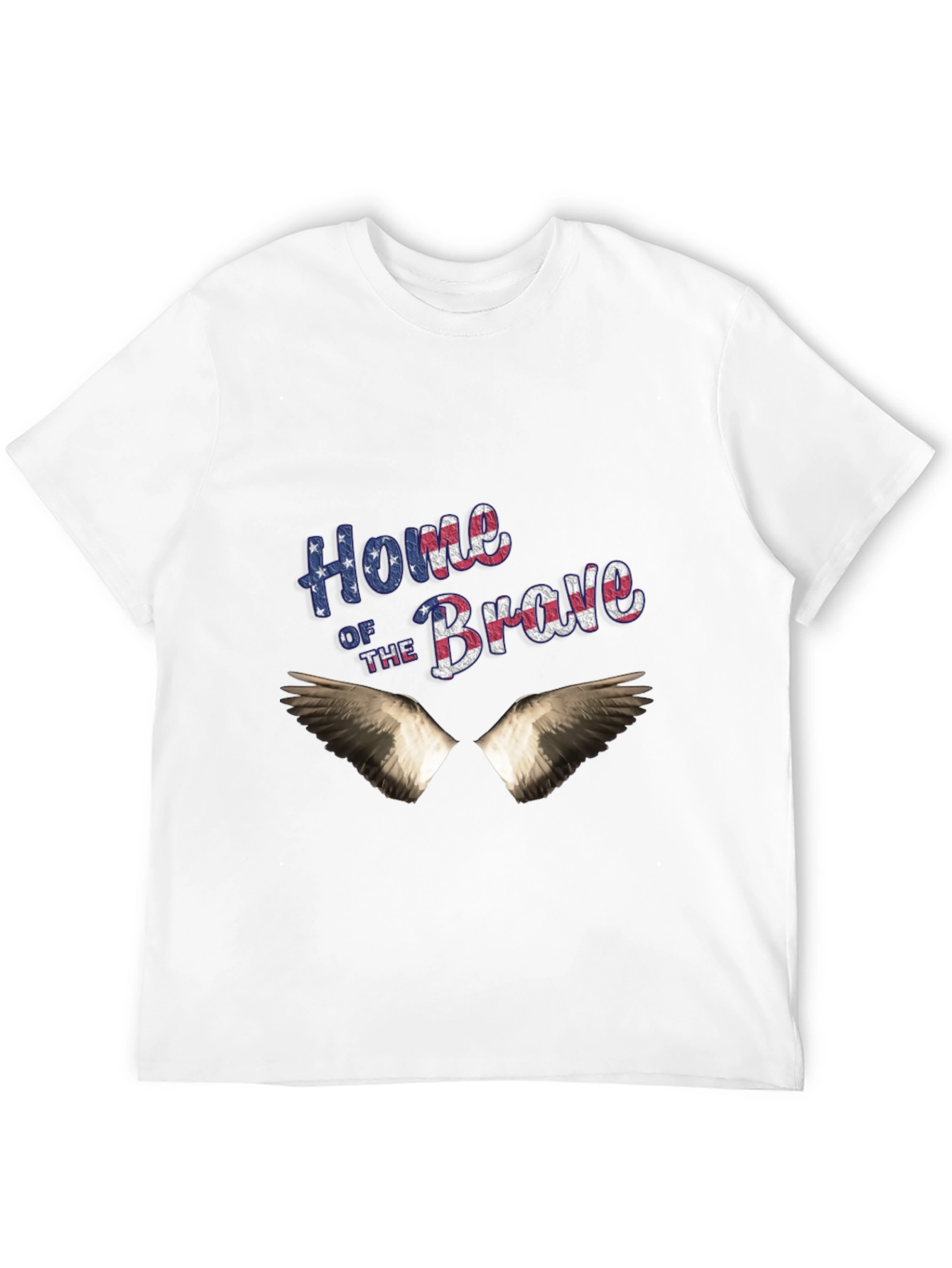 Home of the Brave Patriotic Graphic Tee