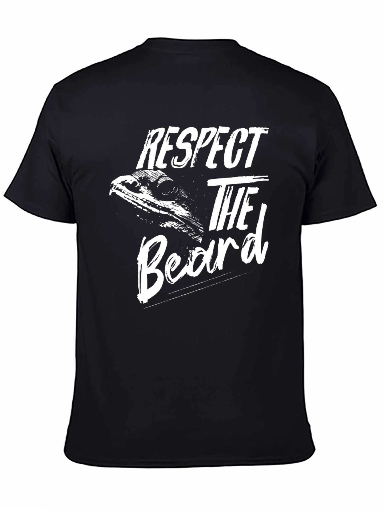 Respect The Beard Mens T-Shirt