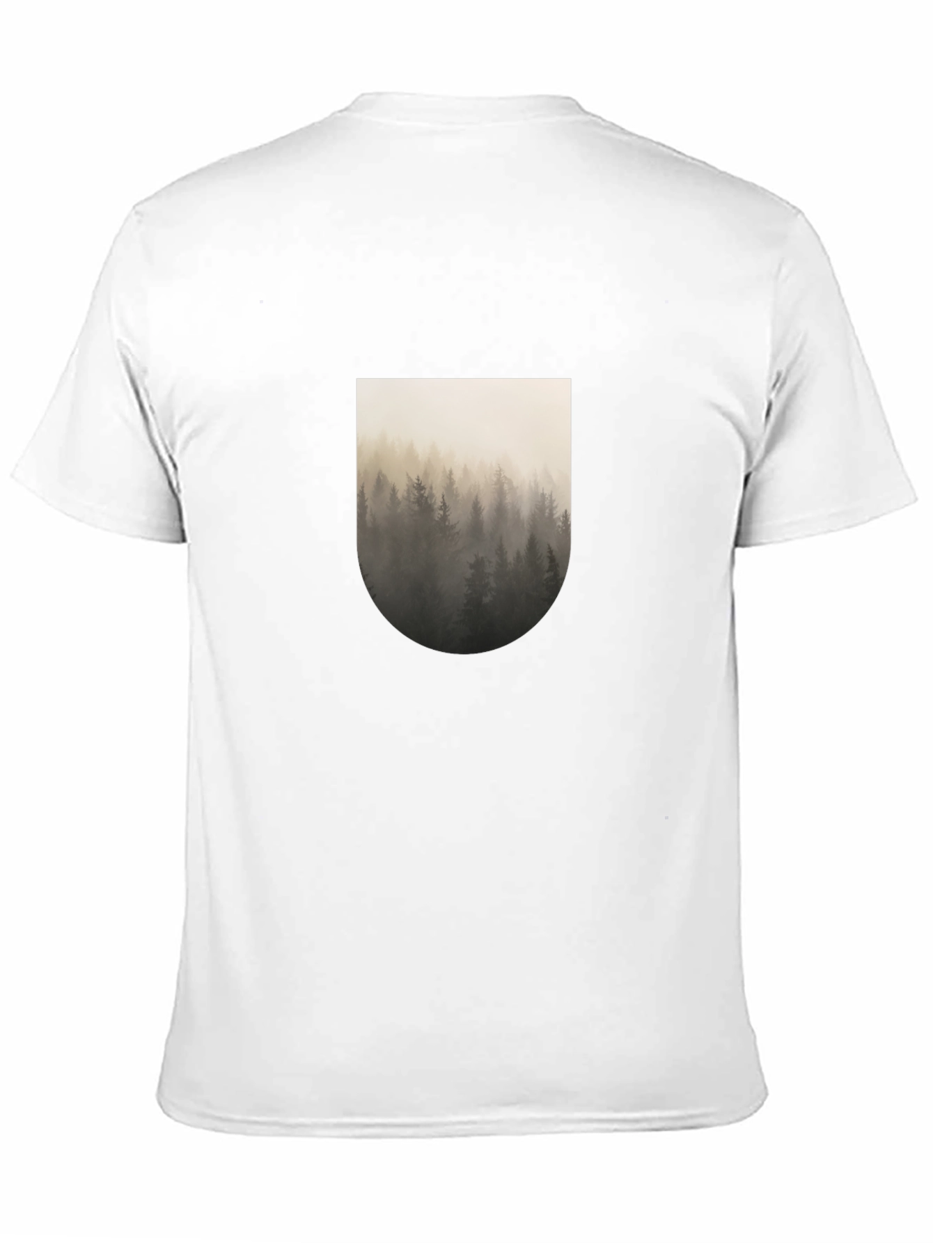 Forest Graphic Black T-Shirt