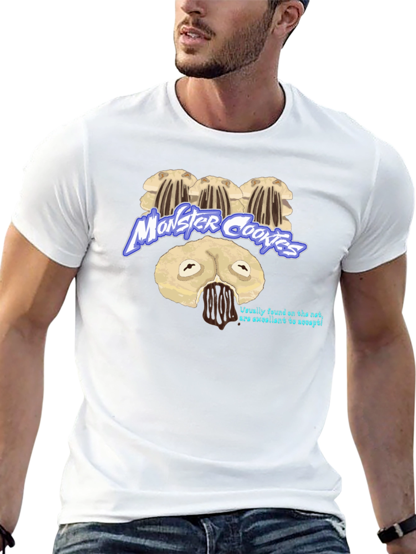 Monster Cookies Graphic Tee - Unique Cookie Design