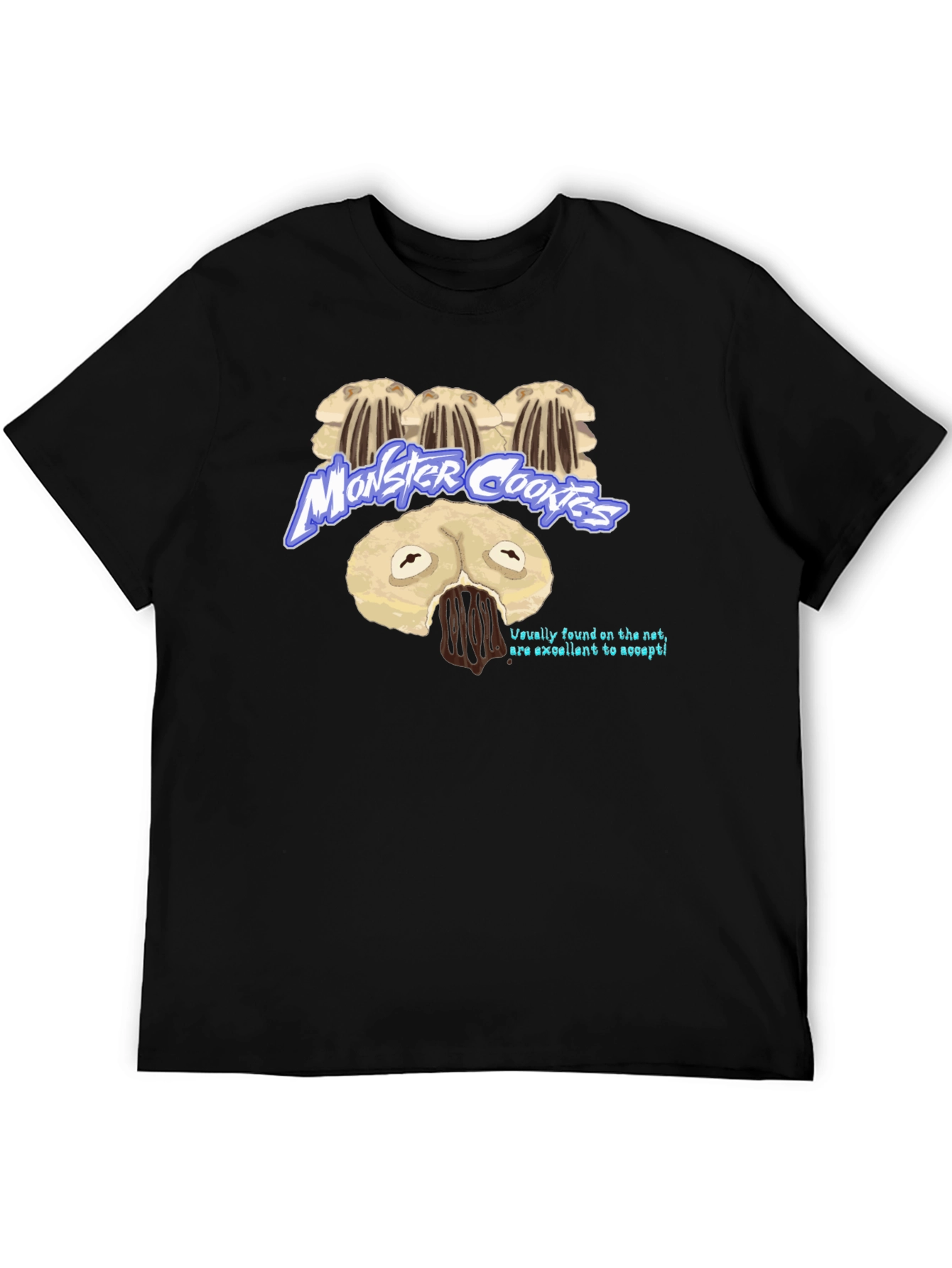 Monster Cookies Graphic Tee - Unique Cookie Design