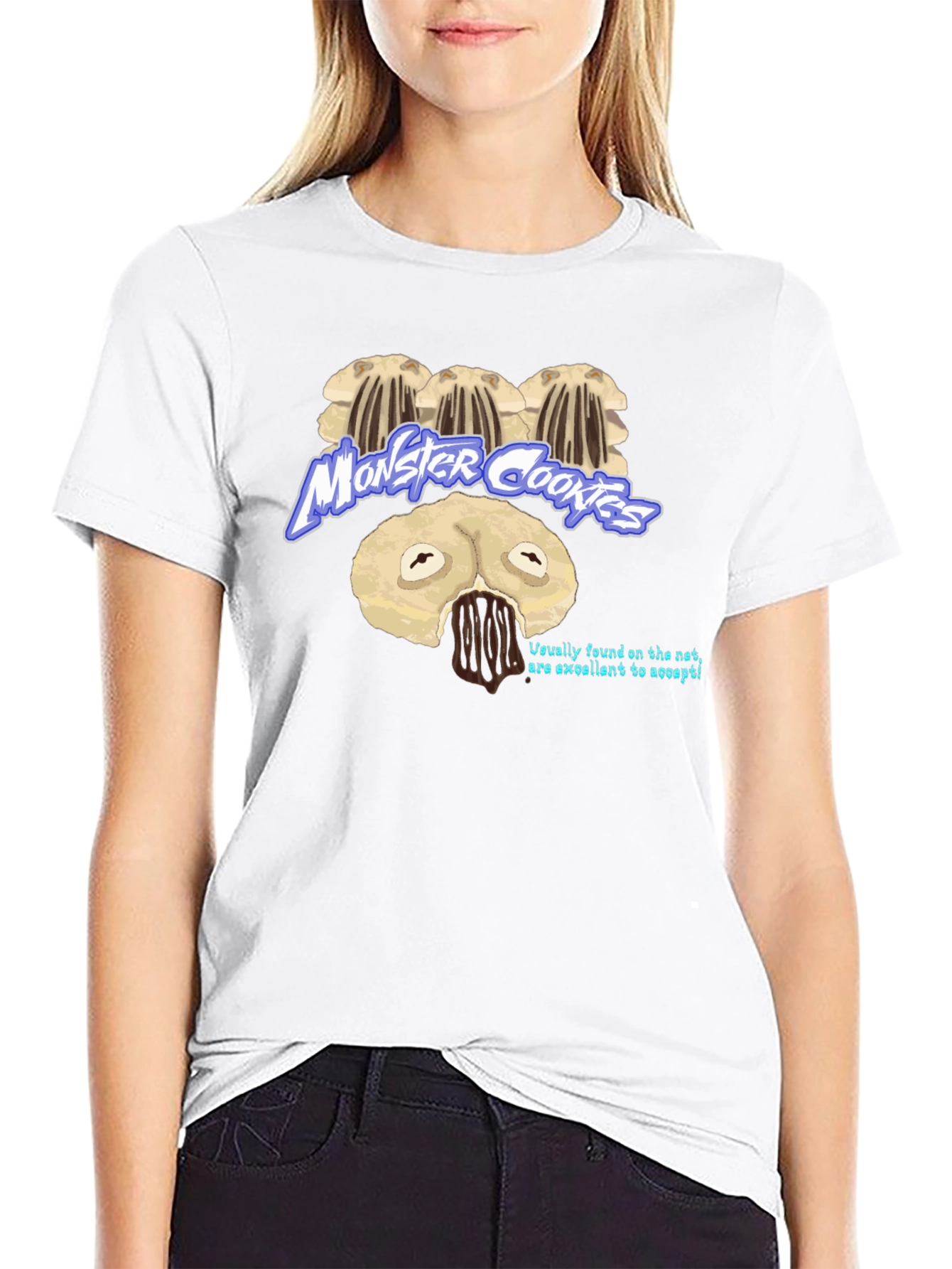 Monster Cookies Graphic Tee - Unique Cookie Design