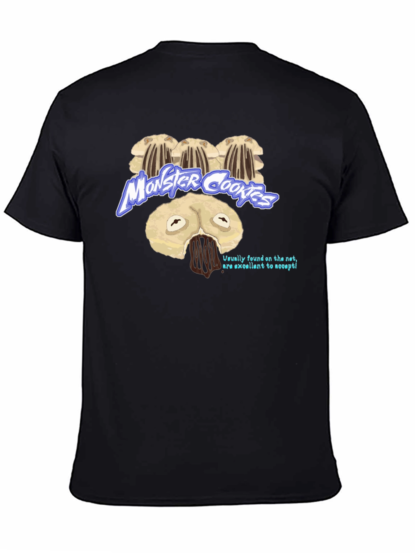 Monster Cookies Graphic Tee - Unique Cookie Design