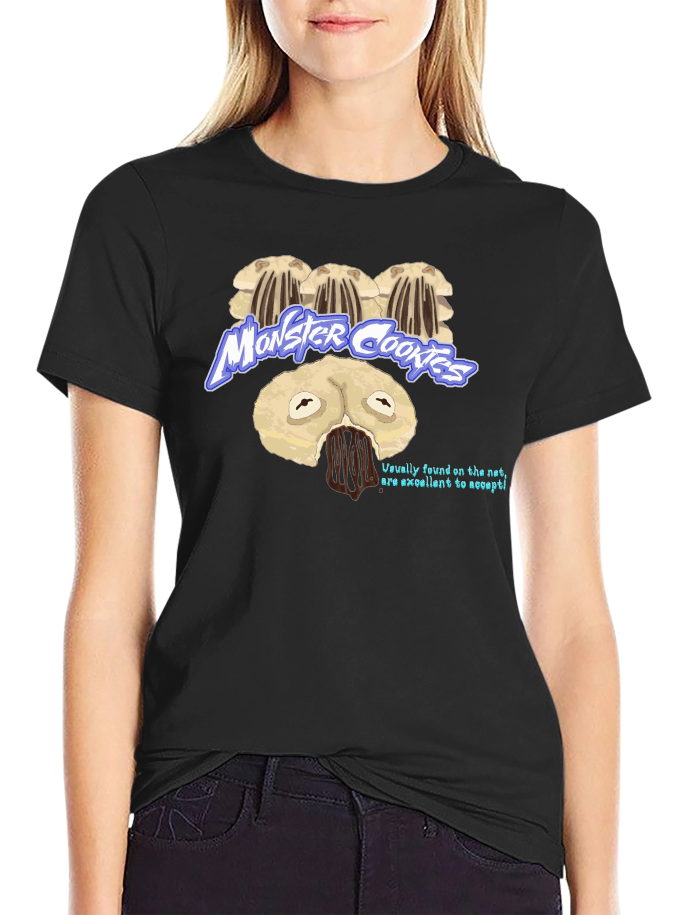 Monster Cookies Graphic Tee - Unique Cookie Design
