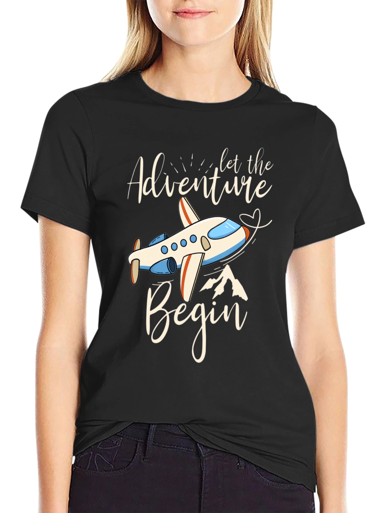 Adventure Begins Graphic T-Shirt