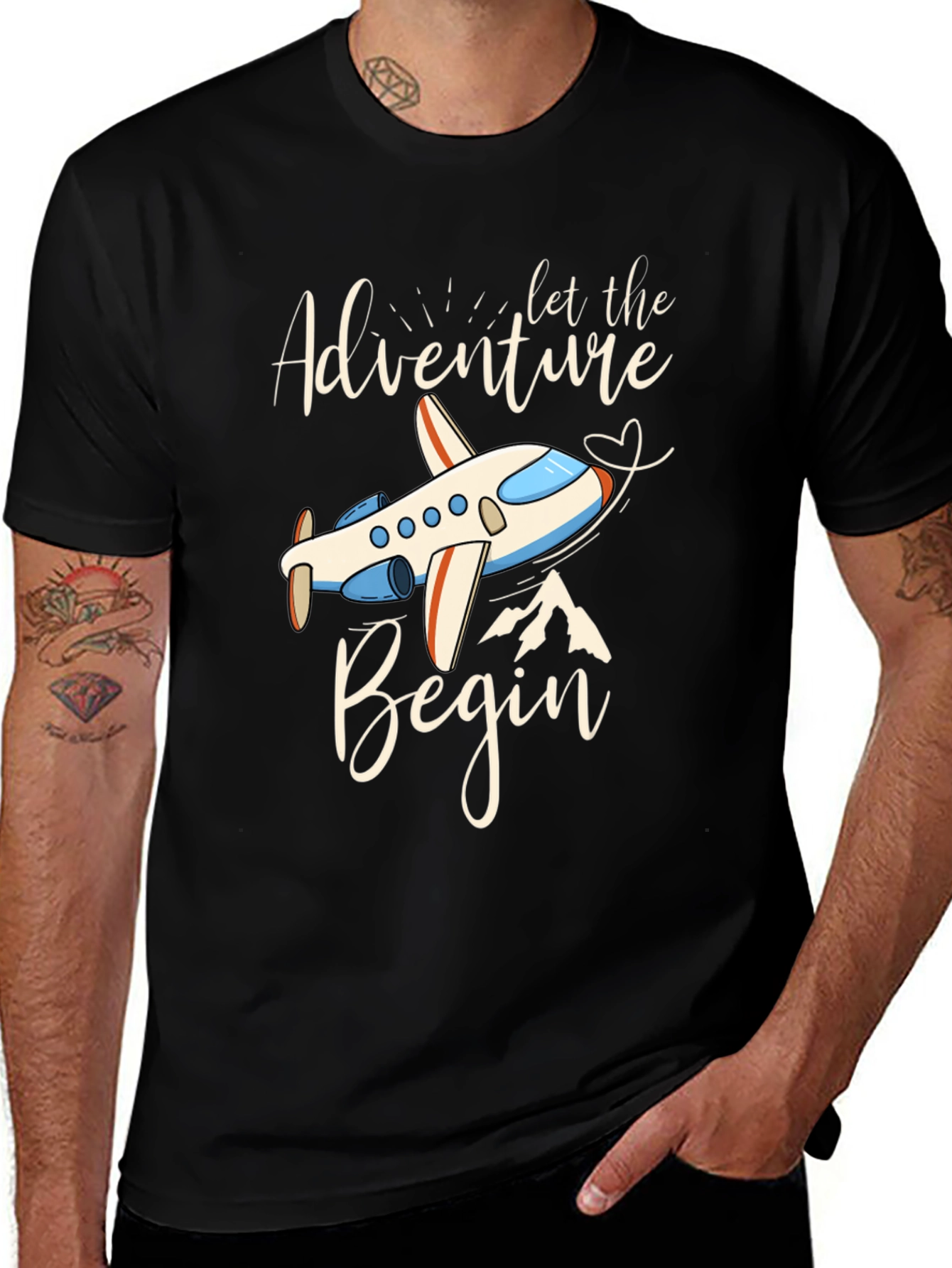 Adventure Begins Graphic T-Shirt