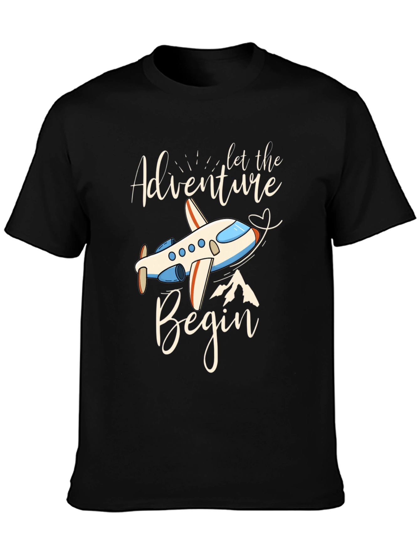 Adventure Begins Graphic T-Shirt