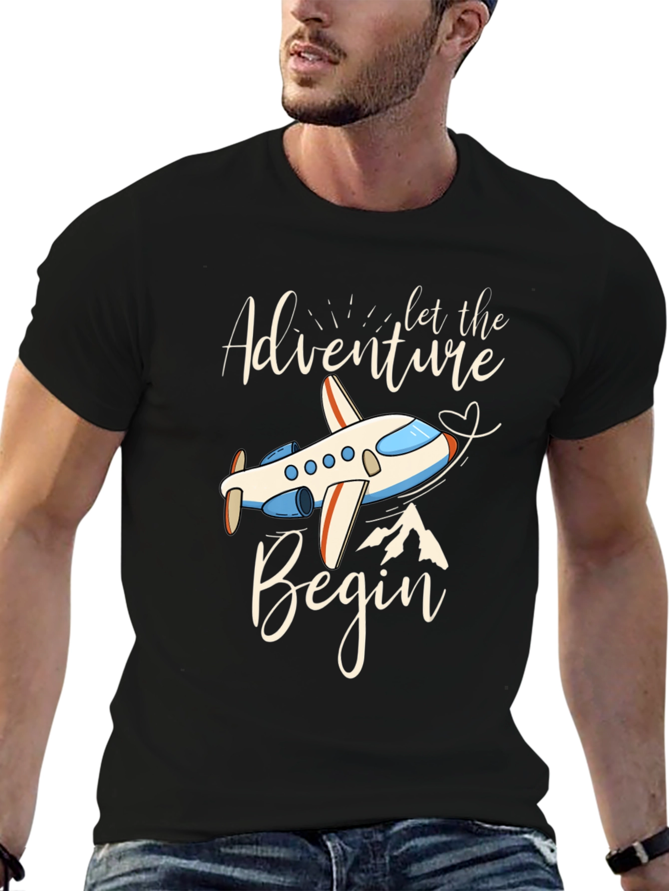 Adventure Begins Graphic T-Shirt