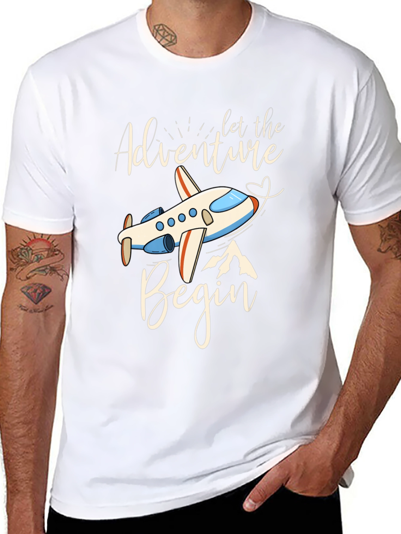 Adventure Begins Graphic T-Shirt