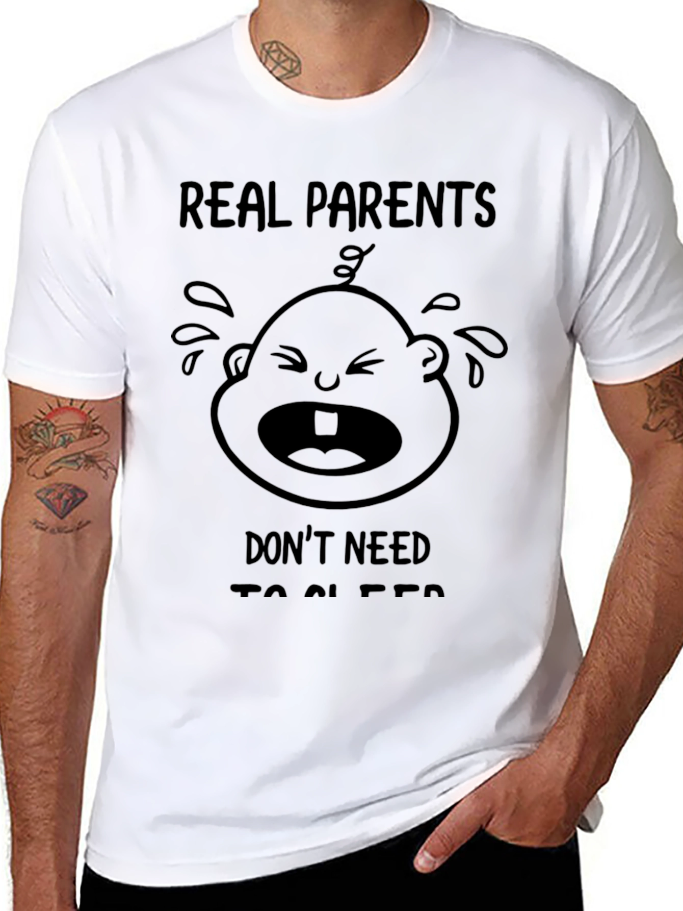 Real Parents Dont Need Sleep T-Shirt
