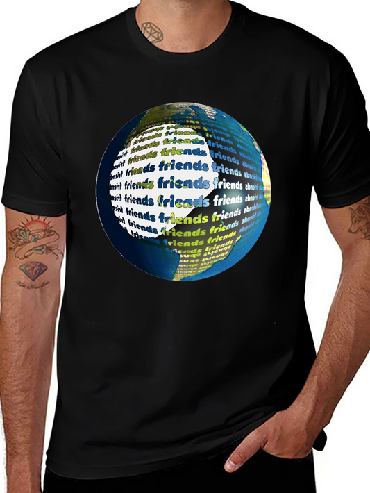 Friends Around the World Graphic Tee