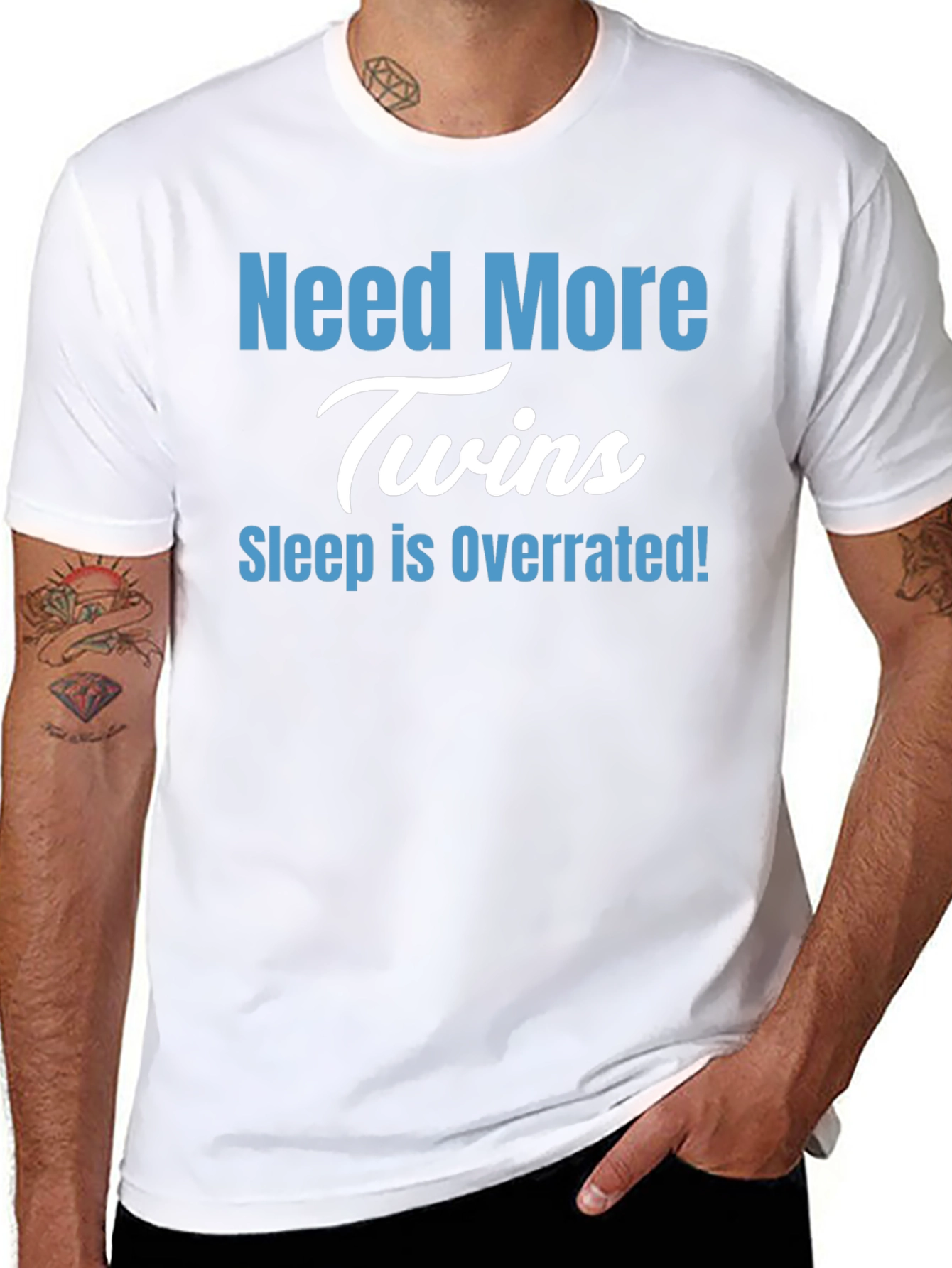 Need More Twins T-Shirt - Sleep is Overrated!
