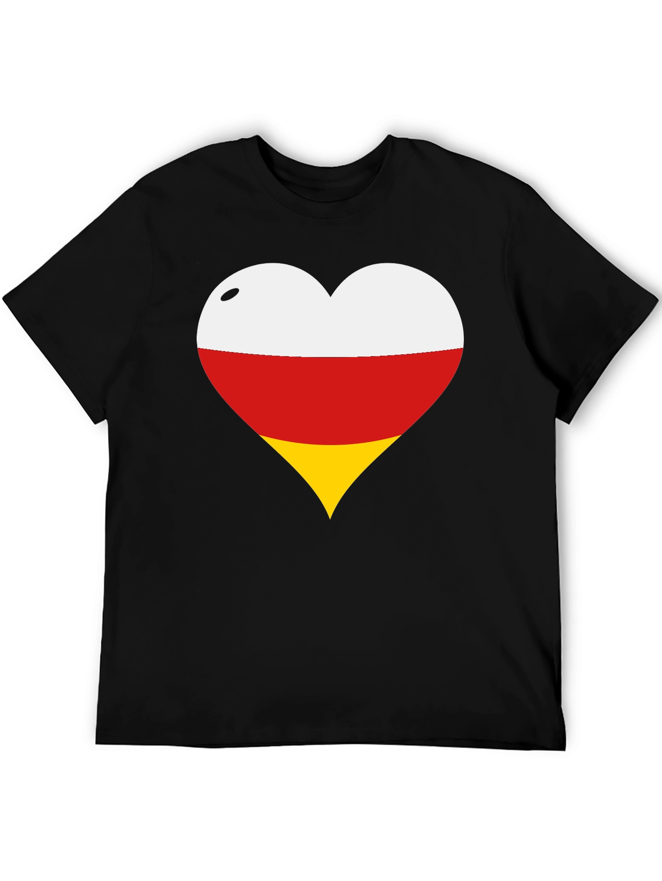 Ossetia Flag Heart T-Shirt