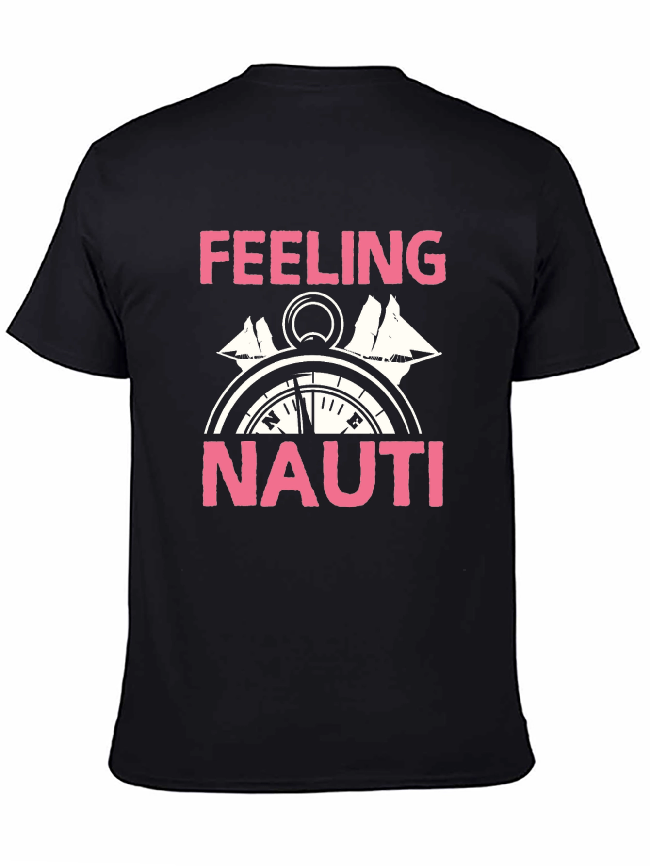 Feeling Nauti T-Shirt - Compass Design
